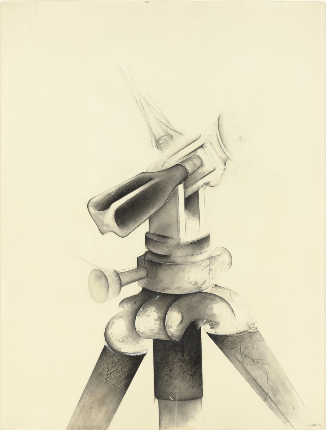 Jay DeFeo. Untitled (Tripod). 1977