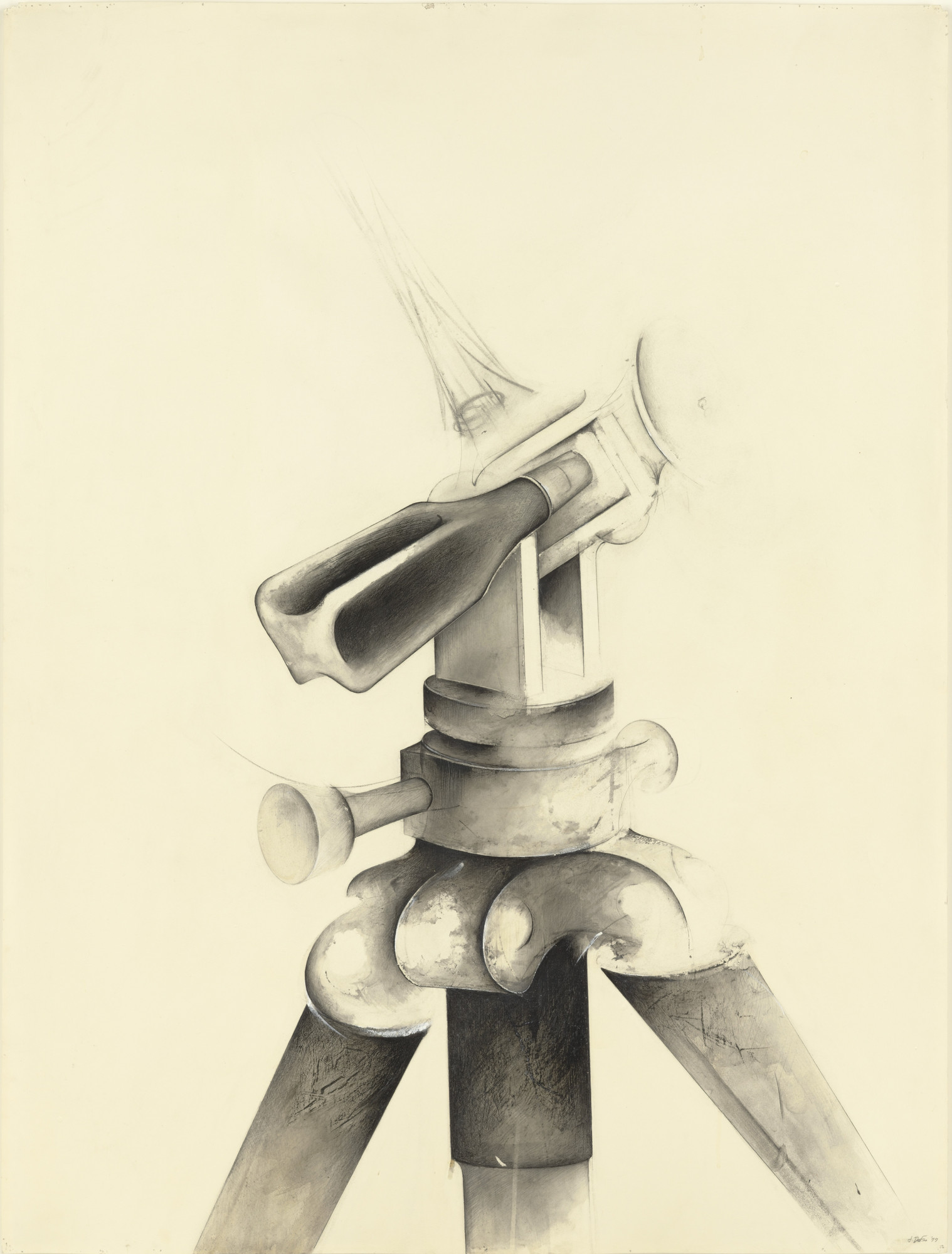 Jay DeFeo. Untitled (Tripod). 1977 | MoMA Jay DeFeo. Untitled (Tripod). 1977 | MoMA