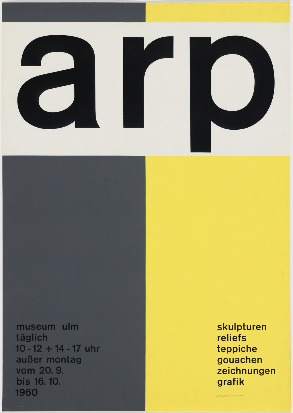 Almir Mavignier. Arp. 1960