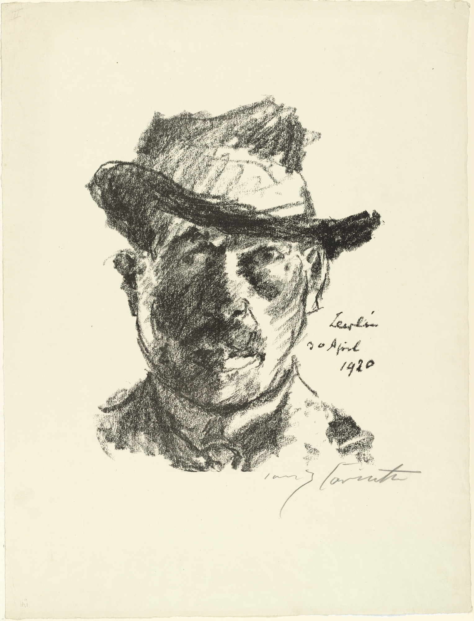 Lovis Corinth. Self-Portrait