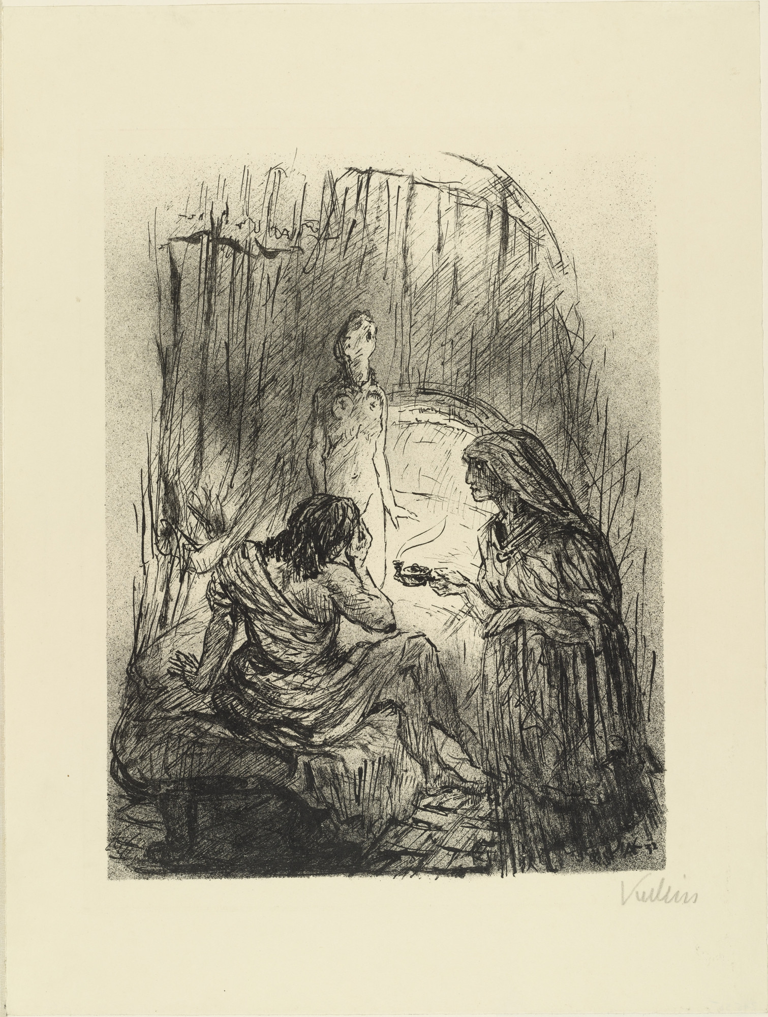 Alfred Kubin. The Bride of Corinth (Die Braut von Korinth)