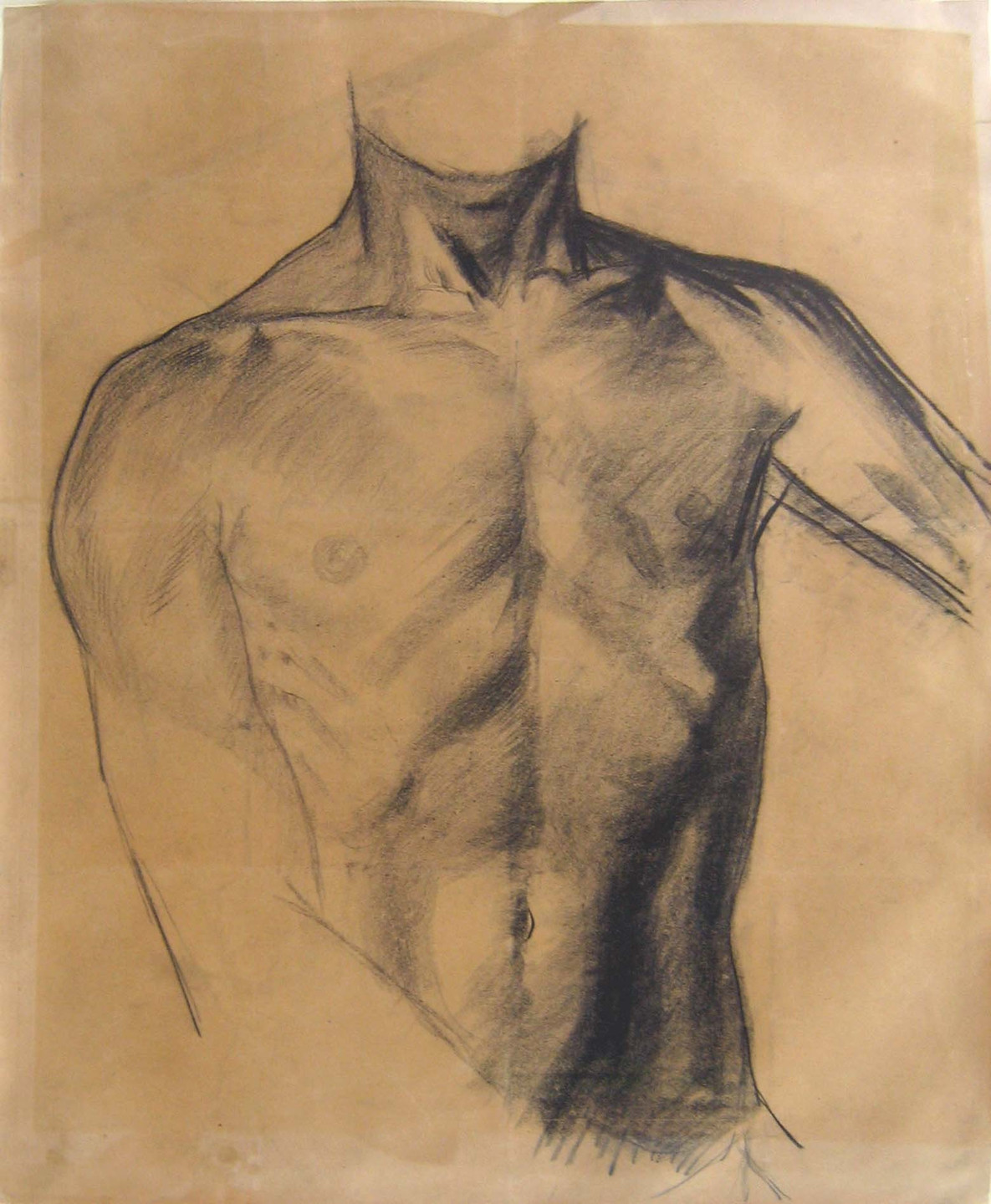 José Clemente Orozco. Male Torso. (1923)
