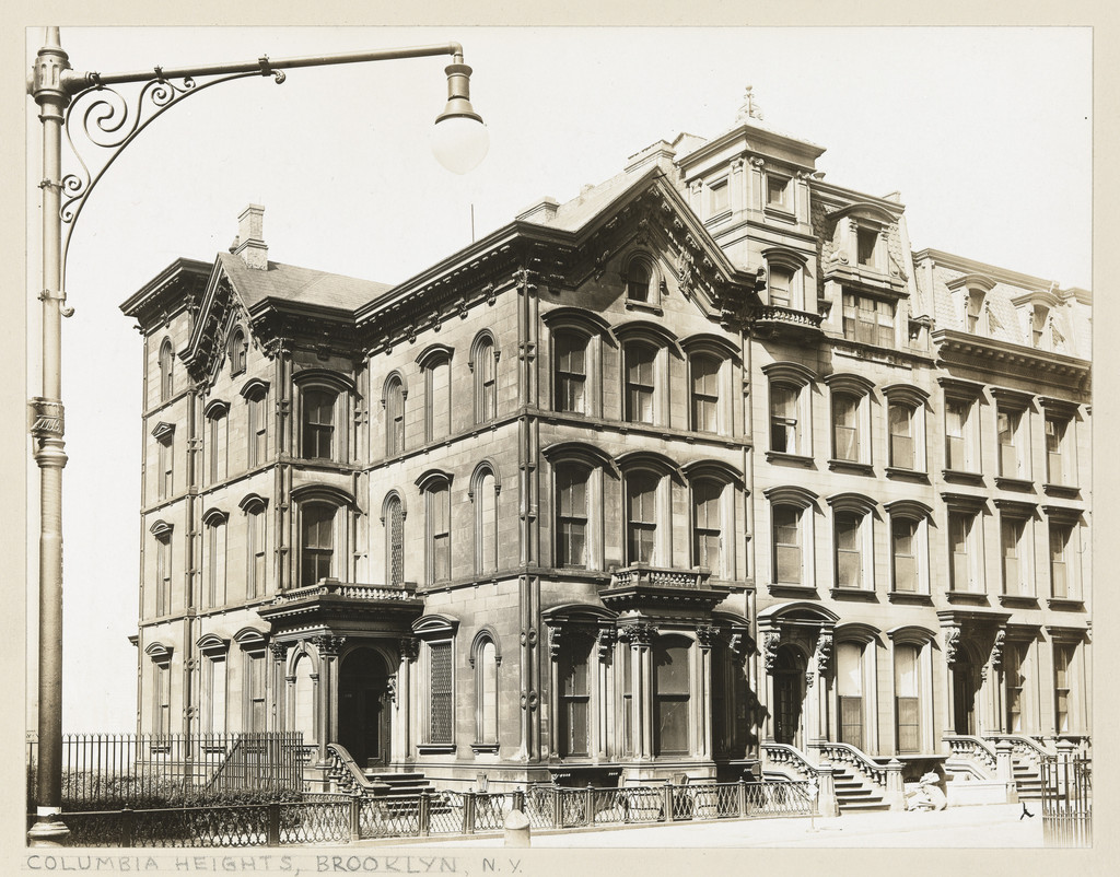 Houses, Columbia Heights, Brooklyn, New York