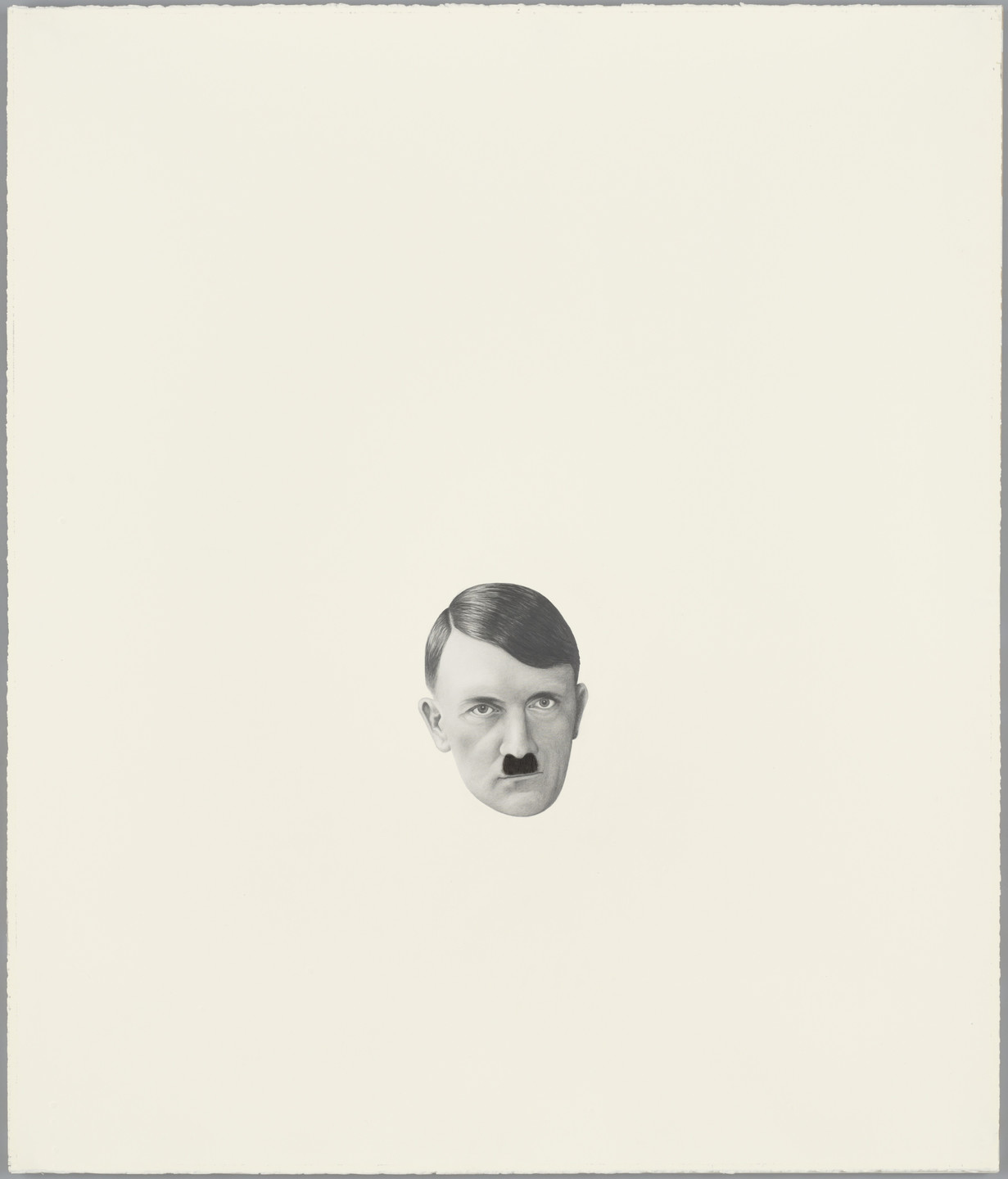 Karl Haendel. Floating Hitler Head. 2002