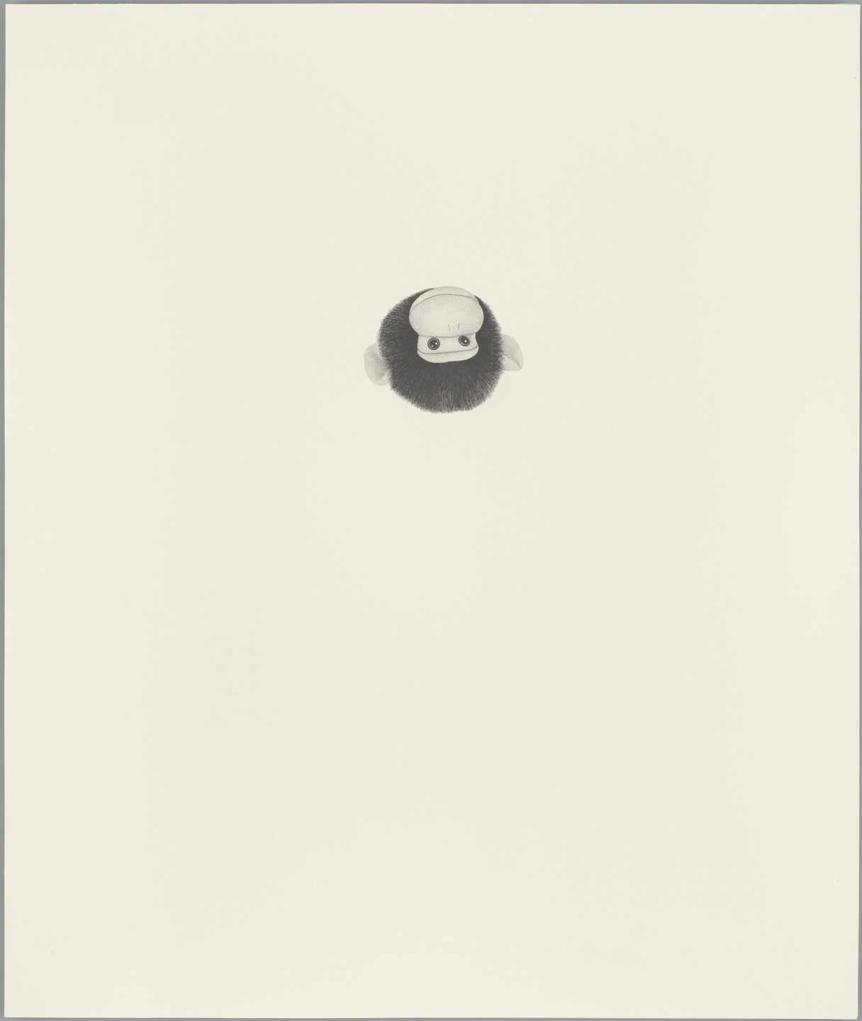 Karl Haendel. Inverted, Floating Monkey Head. (2003)
