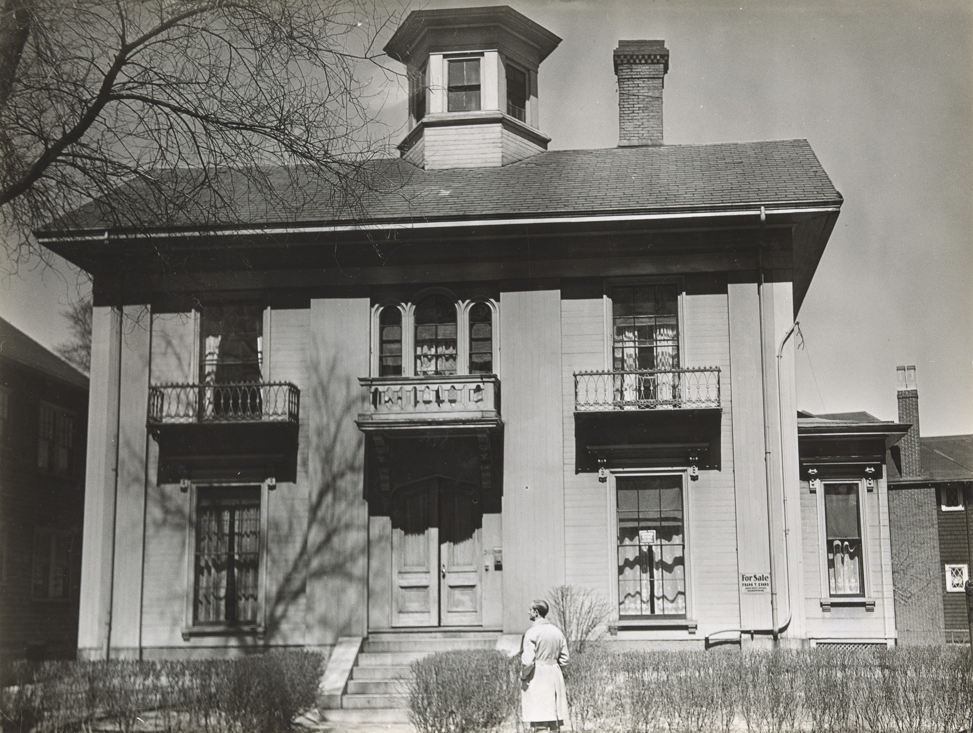 Walker Evans. House, Cambridge, Massachusetts
