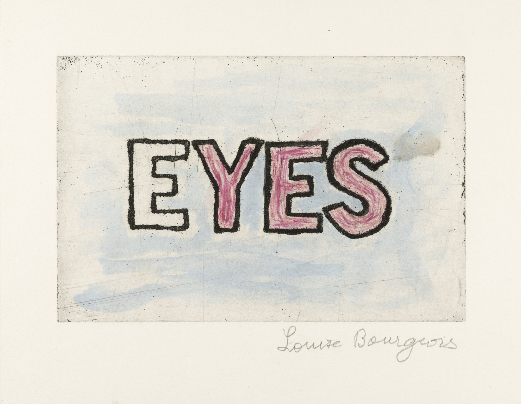 Louise Bourgeois. Eyes