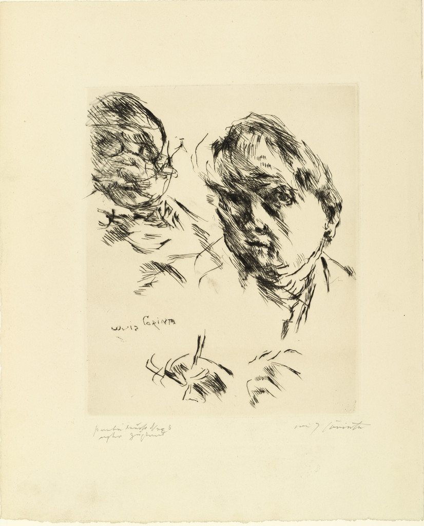 Self-Portrait with Thomas (Selbstbildnis mit Thomas)