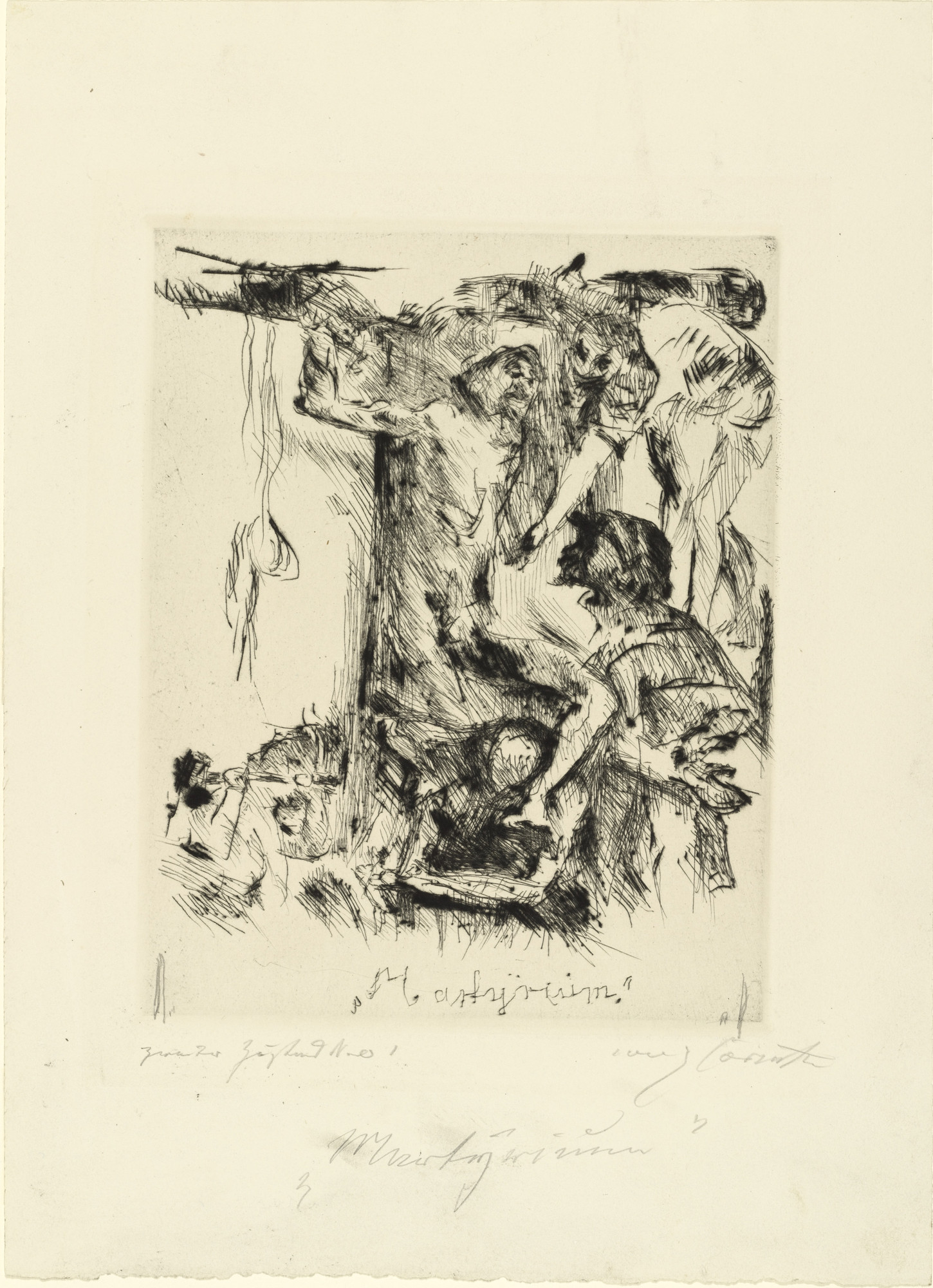 Lovis Corinth. Martyrdom