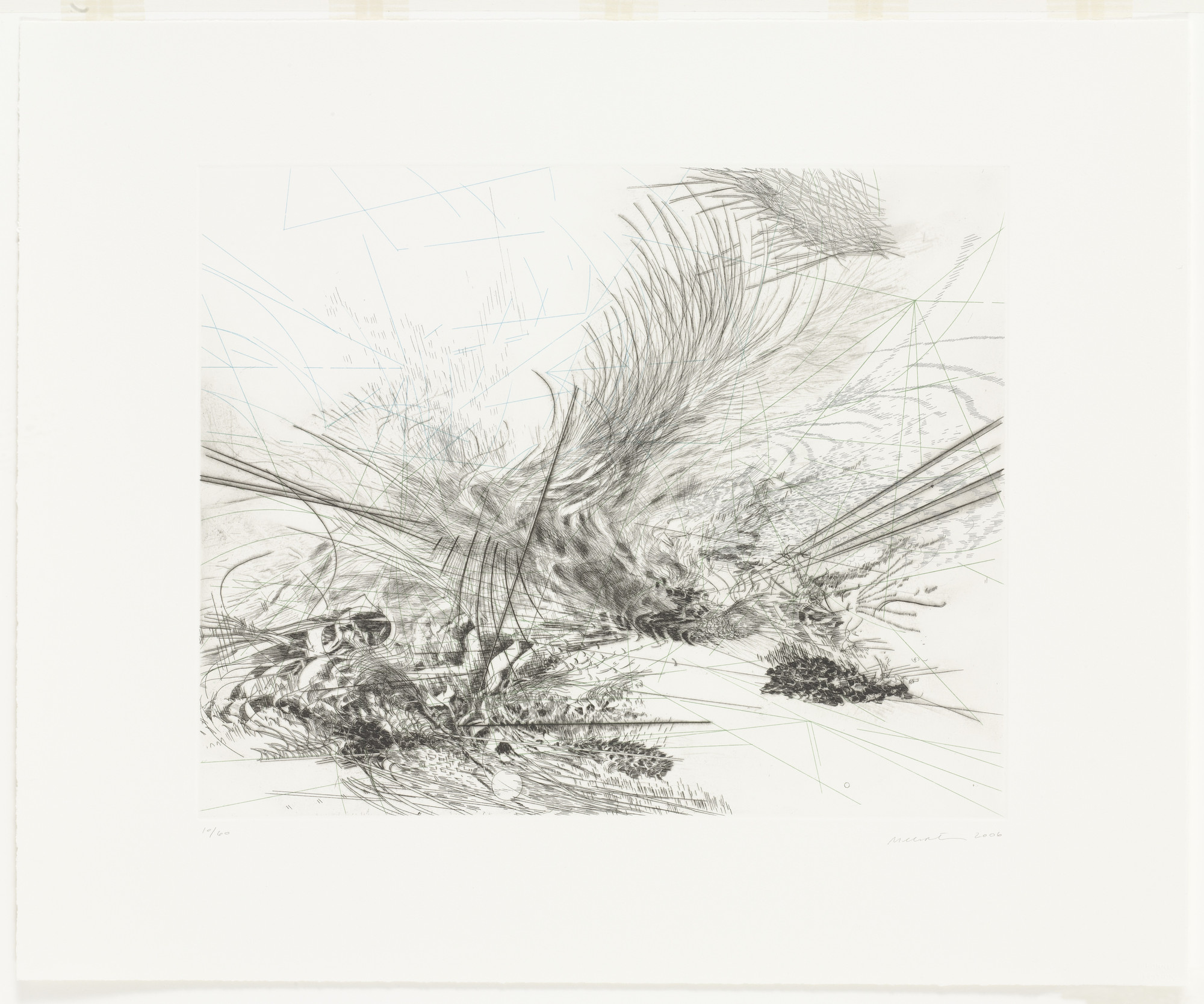 Julie Mehretu. Untitled (for Parkett no. 76)