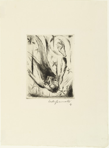 Plunge into Infinity: Plate IV from Der Rebell
