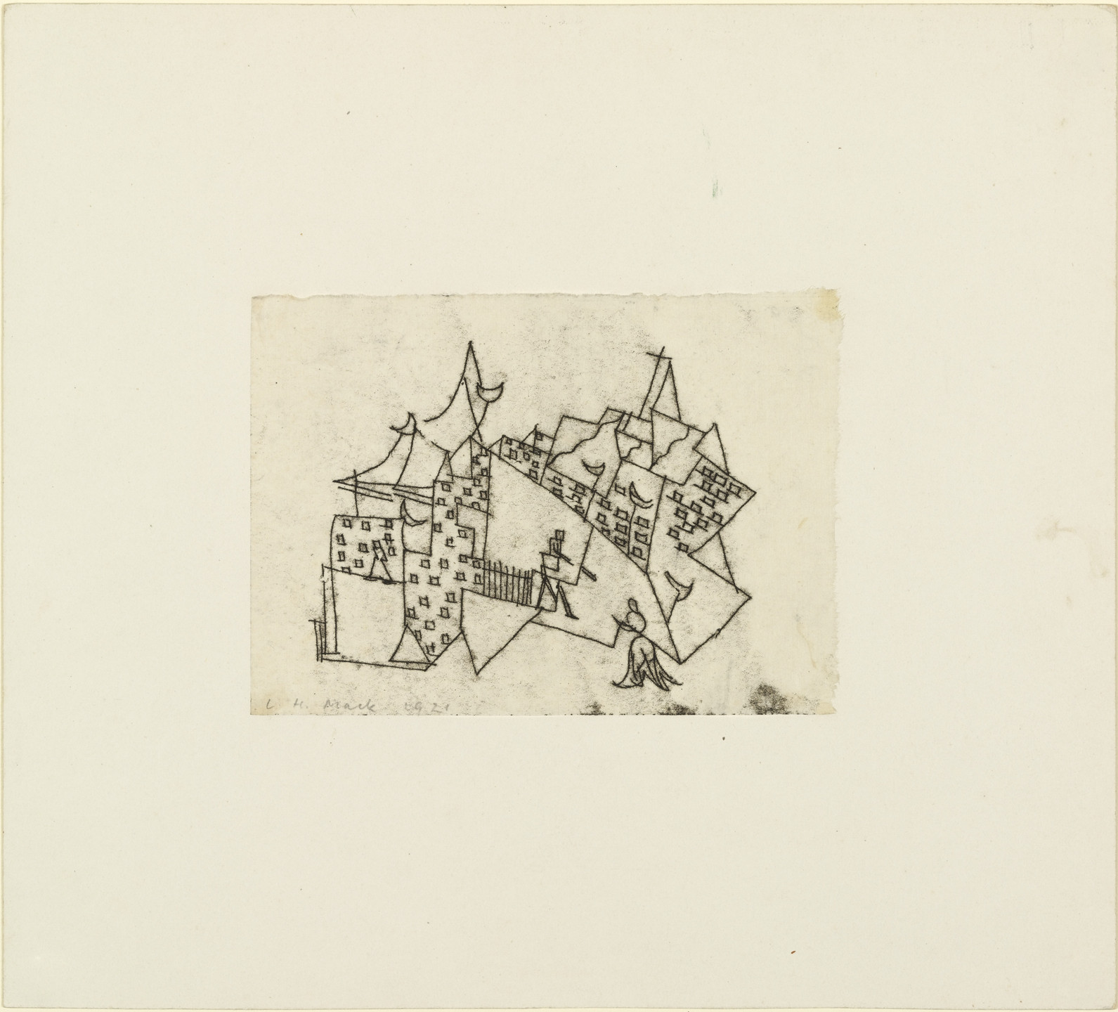 Ludwig Hirschfeld-Mack. Untitled. 1921