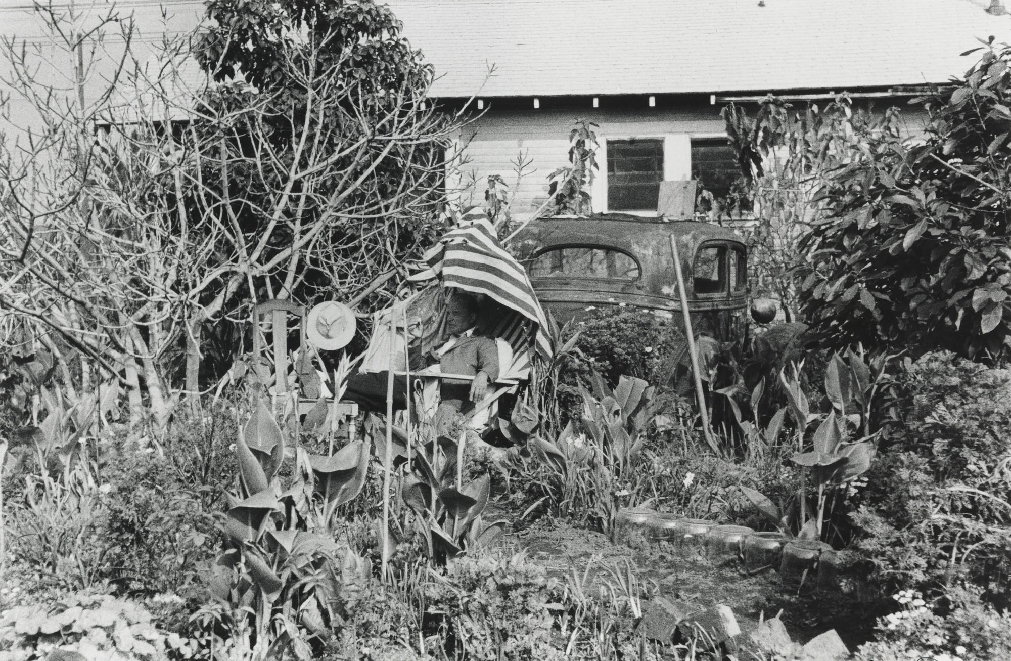 Robert Frank. Backyard--Venice West, California. 1955–56 | MoMA