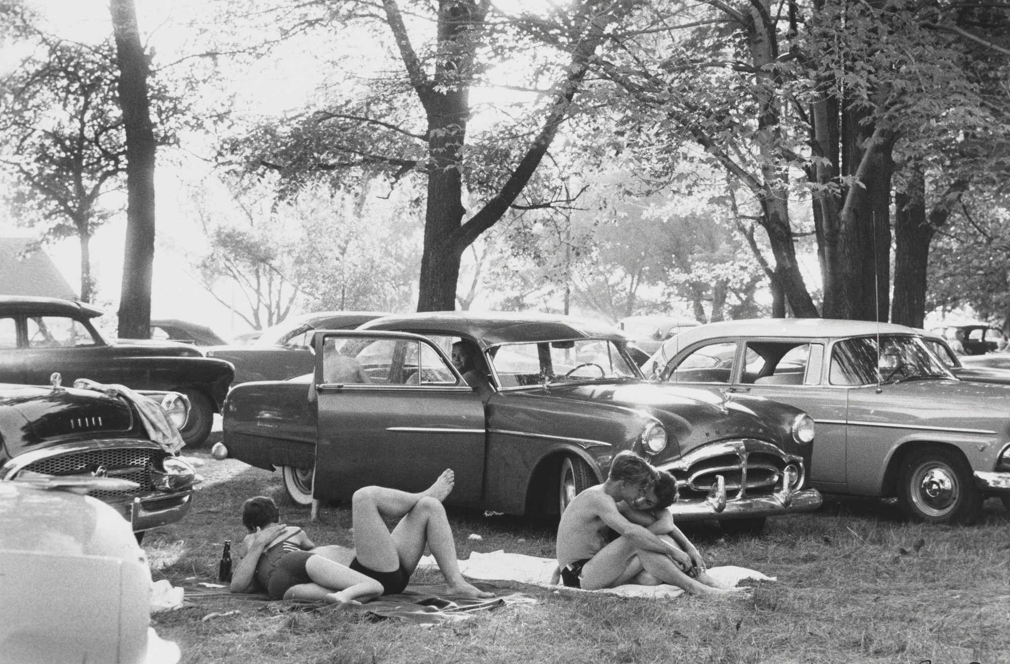 Robert Frank. Public Park--Ann Arbor, Michigan. 1955 | MoMA
