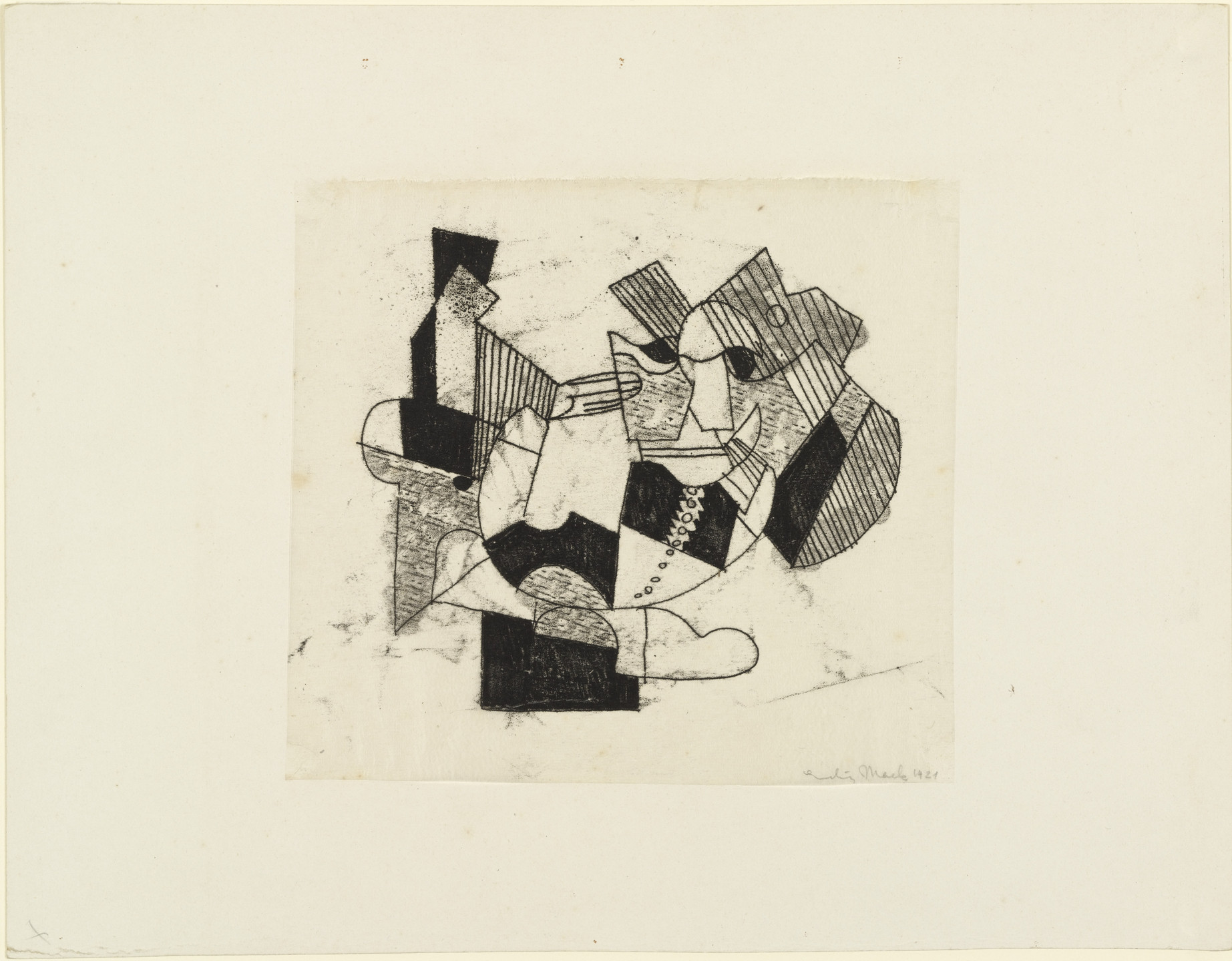 Ludwig Hirschfeld-Mack. Untitled. 1921