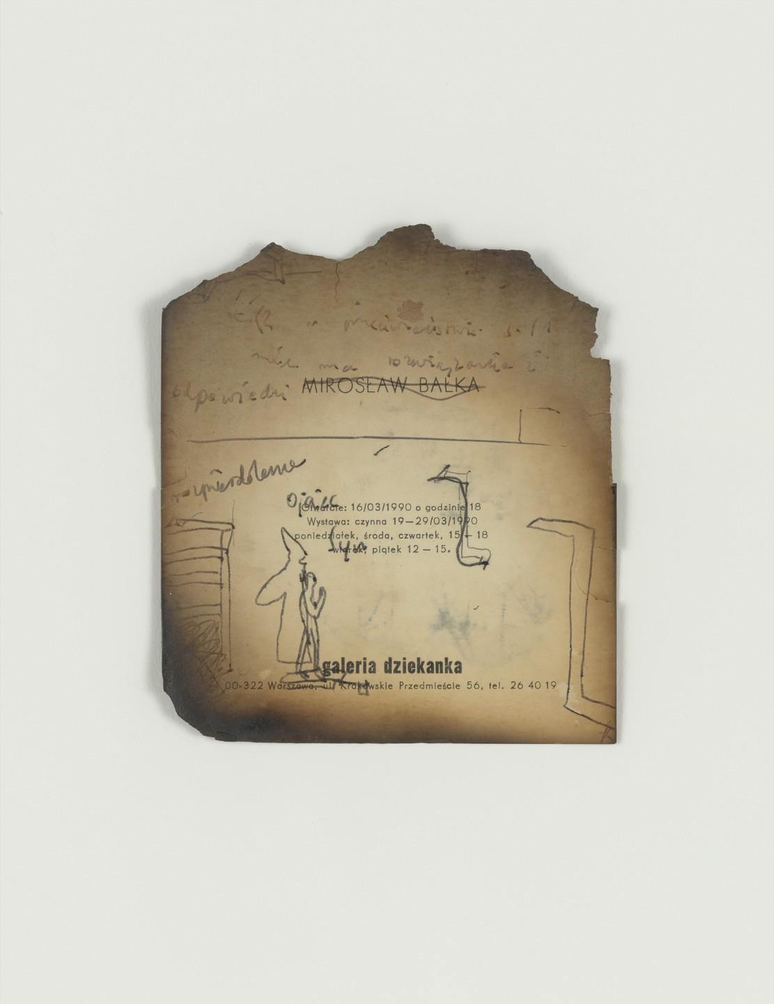 Miroslaw Balka. Untitled. 1985/1990