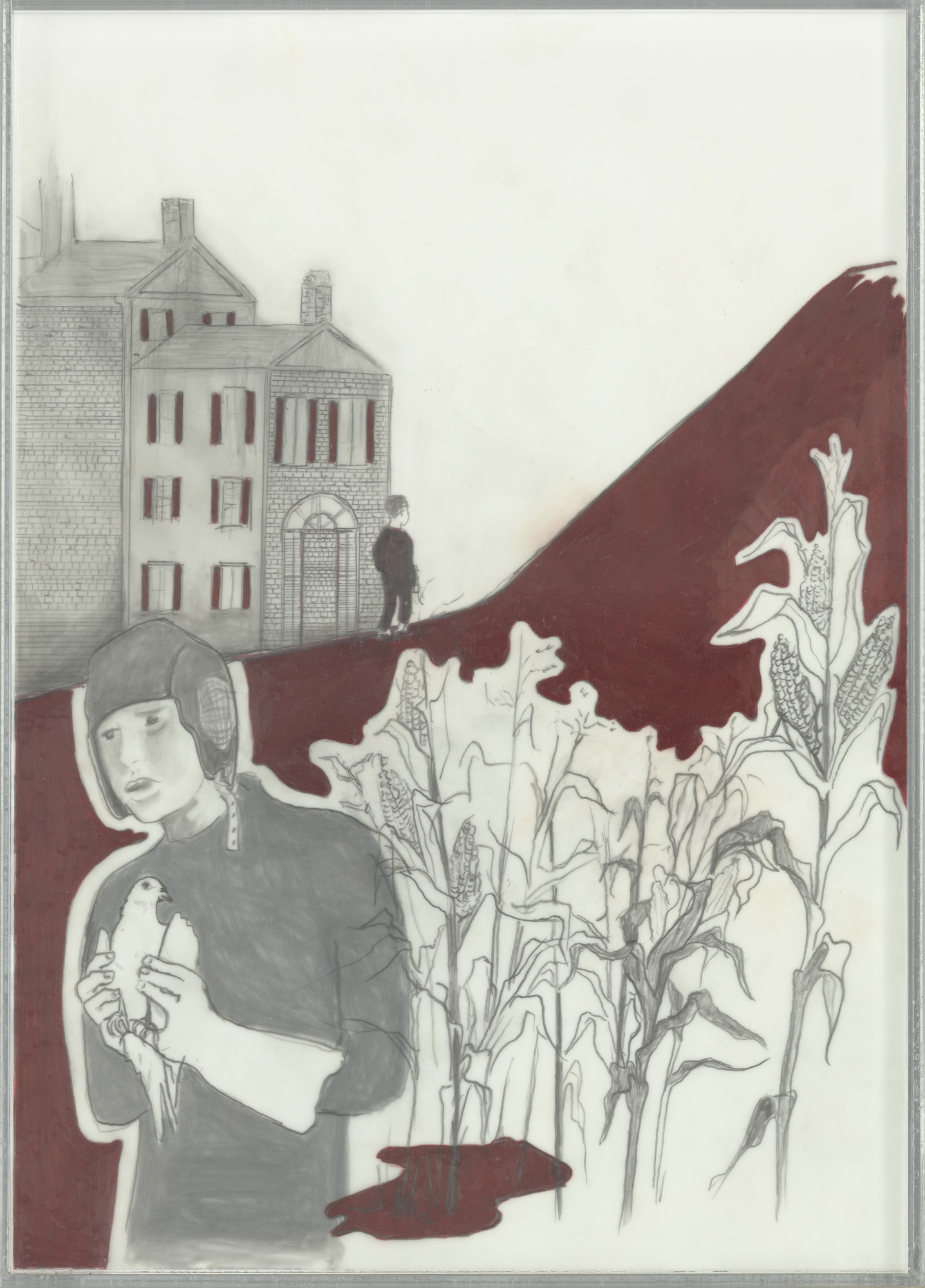 Anthony Goicolea. House on a Hill. (2003) | MoMA