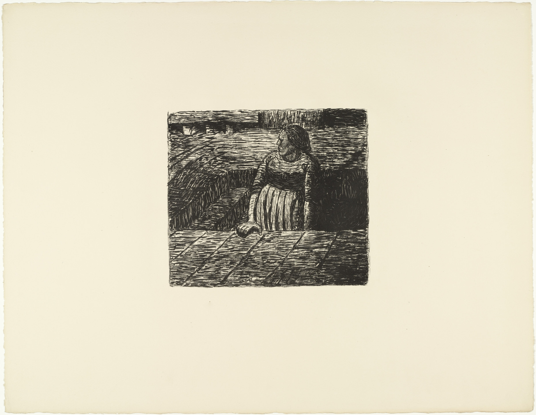 Ernst Barlach. The Dead Day (Der tote Tag). 1912 (prints