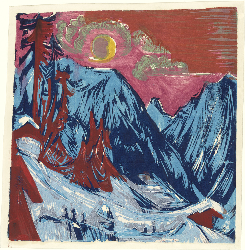 Winter Moonlit Night (Wintermondnacht)