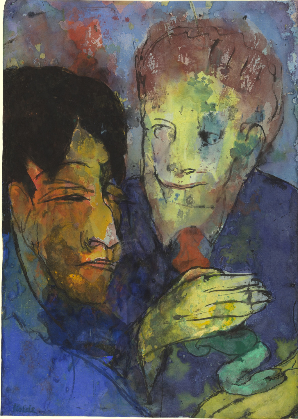 Emil Nolde. Magicians (Zauberer). (1931-35)