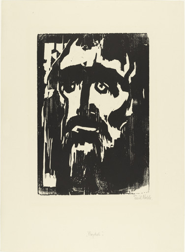 Emil Nolde. Prophet. 1912
