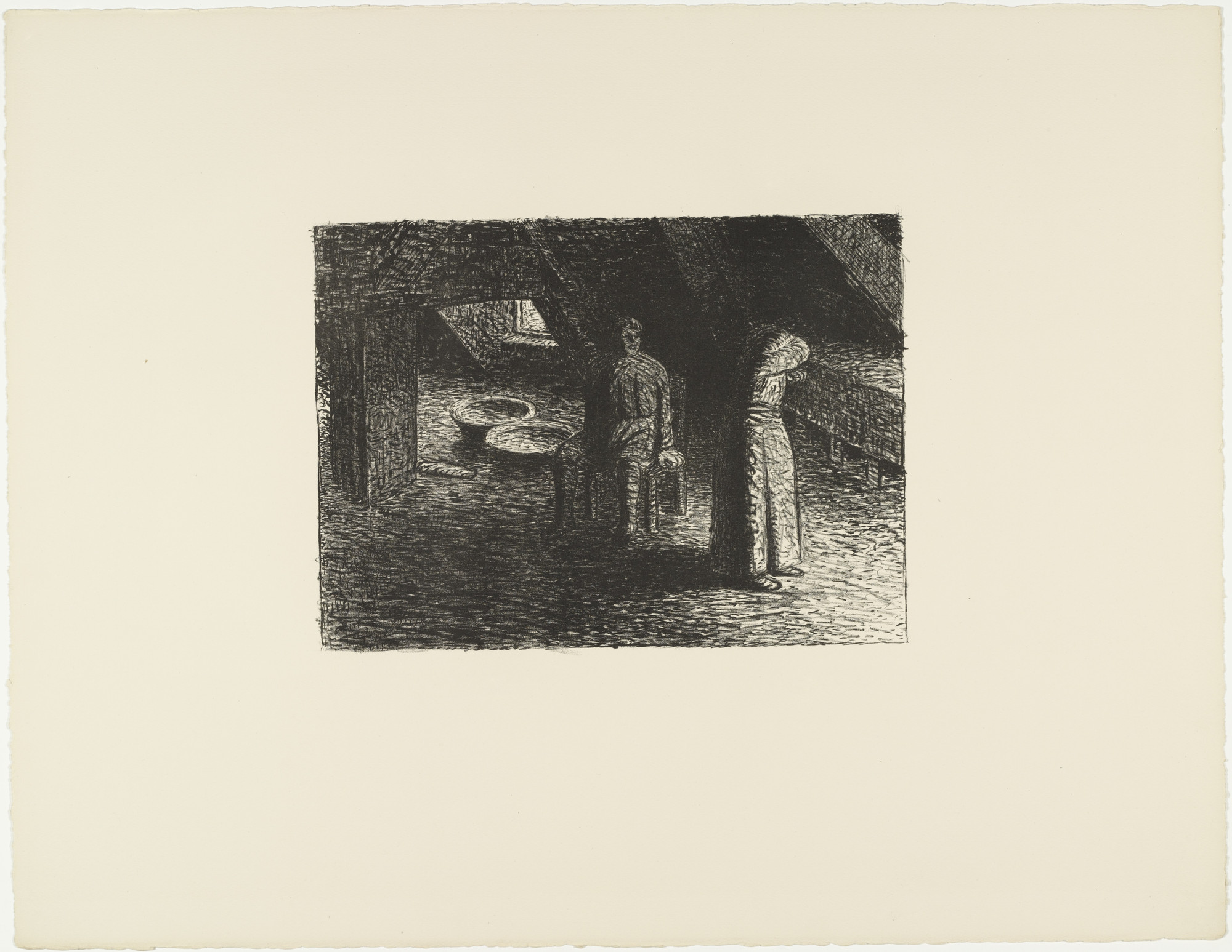 Ernst Barlach. The Guilty Woman (Die Schuldbewußte) from The Dead Day (Der tote Tag)