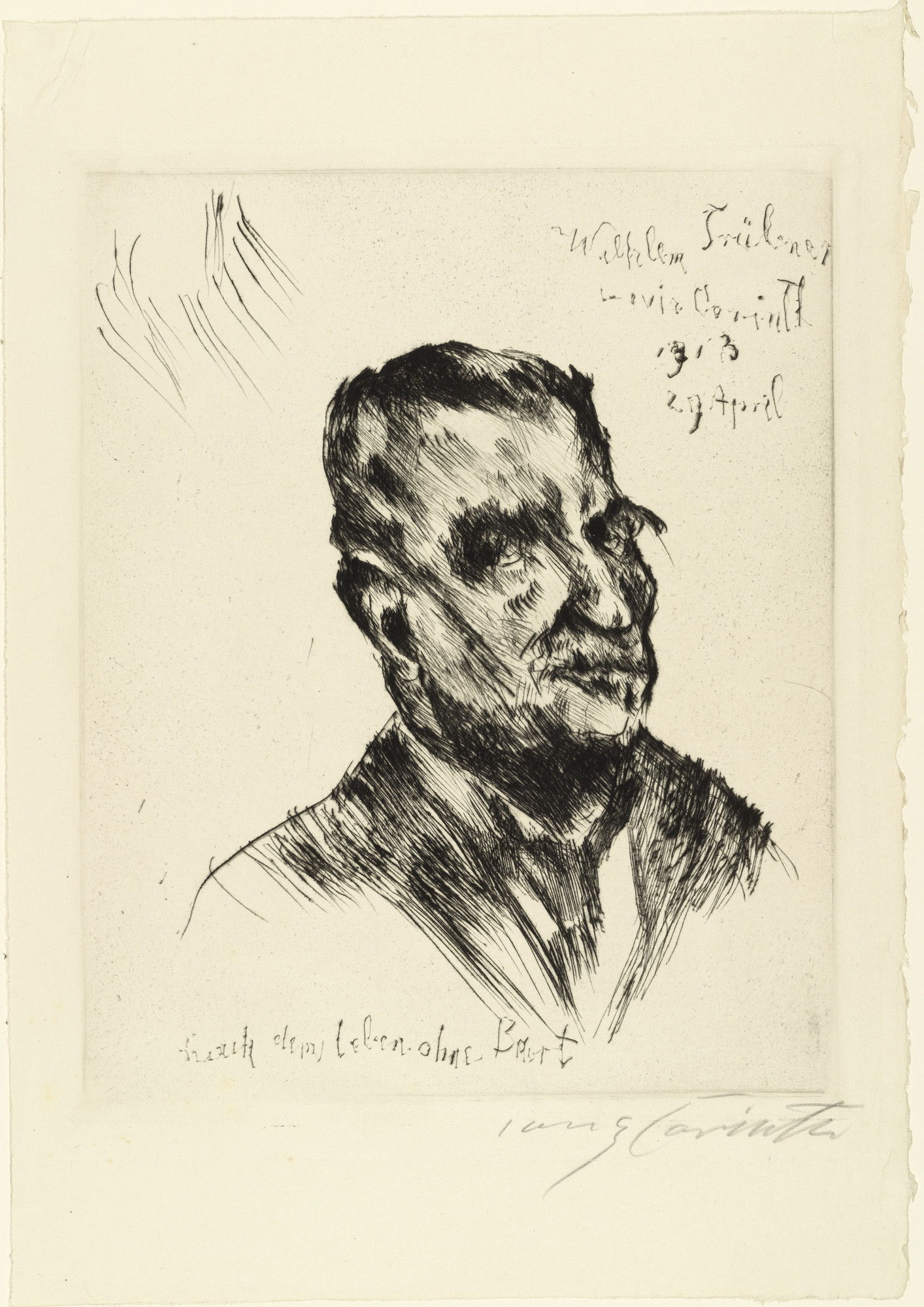 Lovis Corinth. Wilhelm Trübner