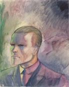 Otto Dix. Self-Portrait (Selbstporträt). 1922