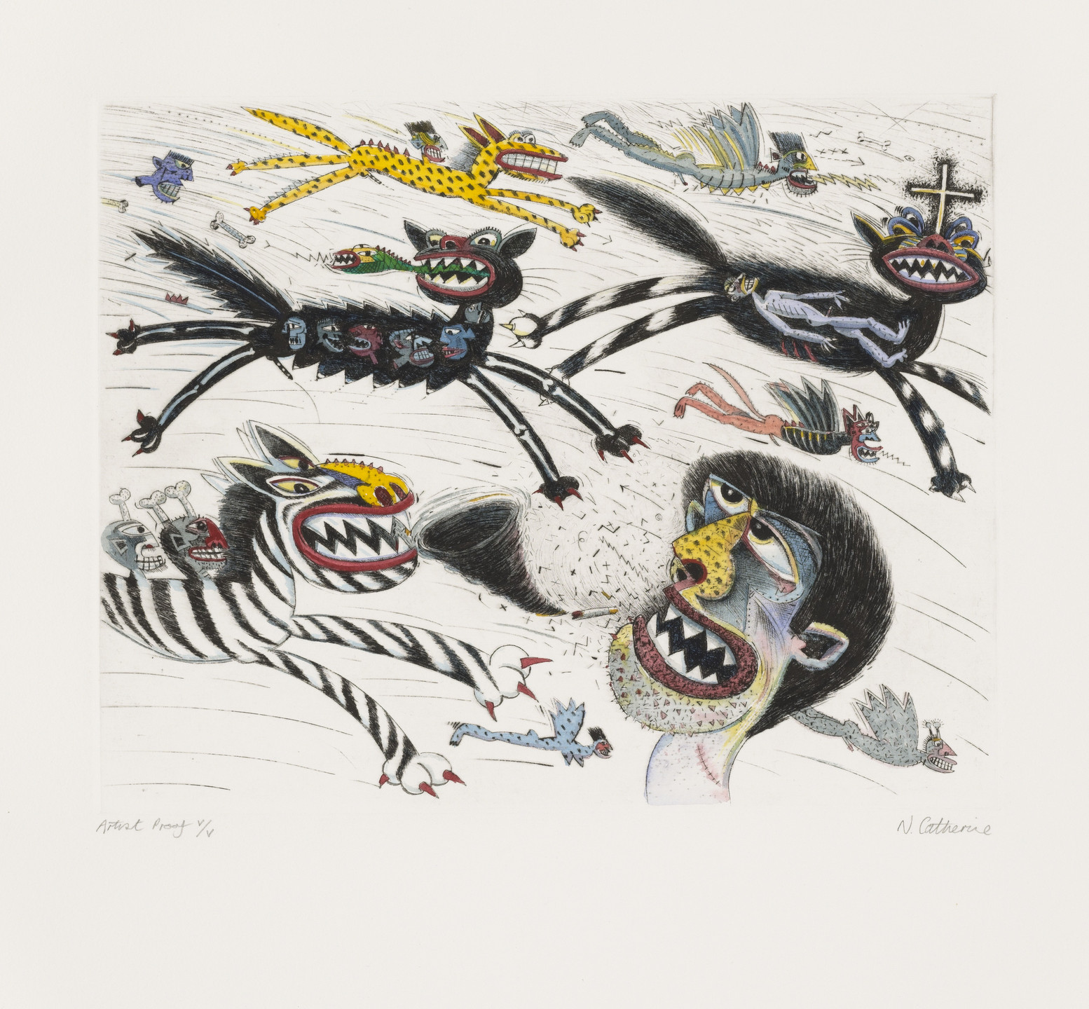 Norman Catherine. Low Flying. 1988