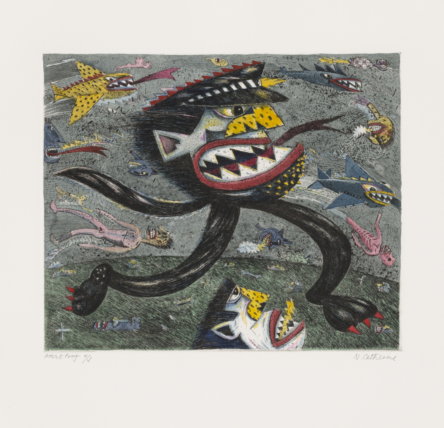 Norman Catherine. Prototype. 1988