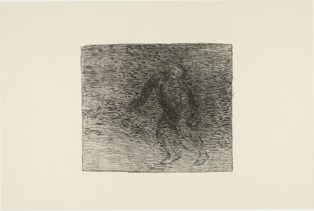 Cry in the Fog (Ruf im Nebel) from The Dead Day (Der tote Tag), Ernst Barlach, (1910-11, published 1912)