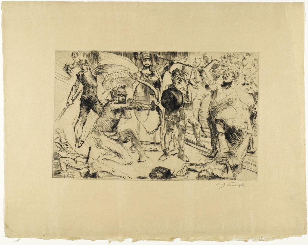 Odysseus and the Suitors (Odysseus und die Freier) from Classical Legends (Antike Legenden)