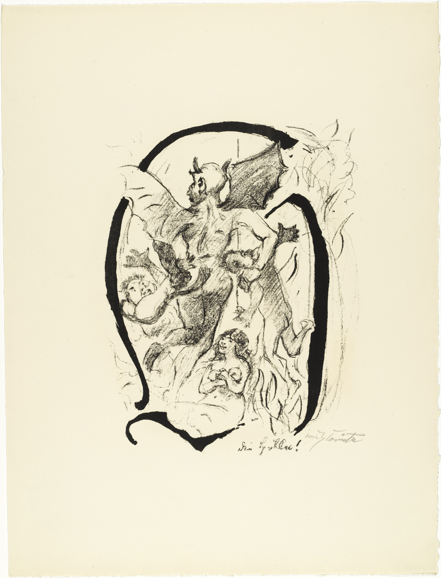 Lovis Corinth. Letter H