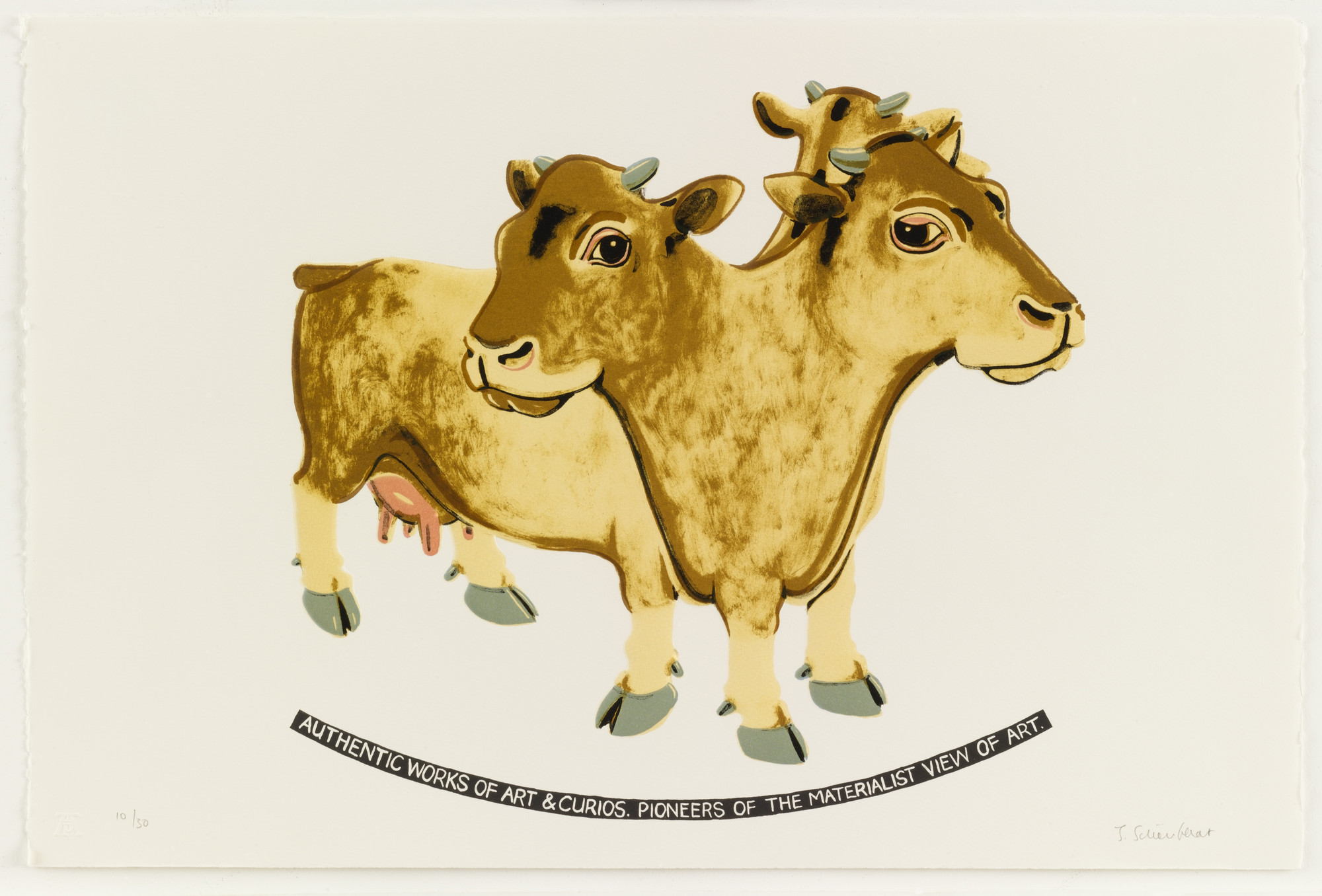 Joachim Schönfeldt. Untitled (Cow). 2006