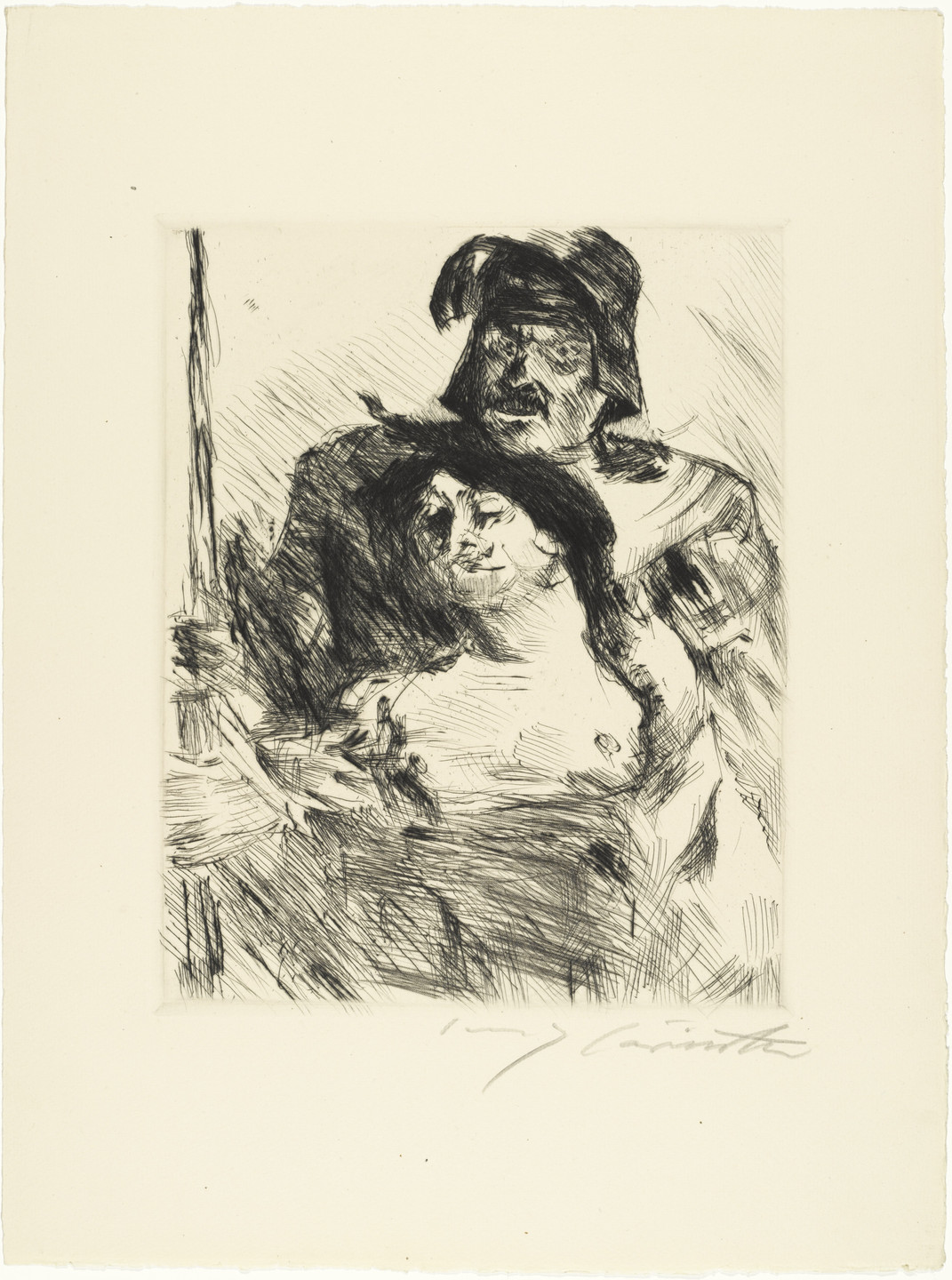 Lovis Corinth. The Victor (Der Sieger) from Compositions (Kompositionen). (1921-22)