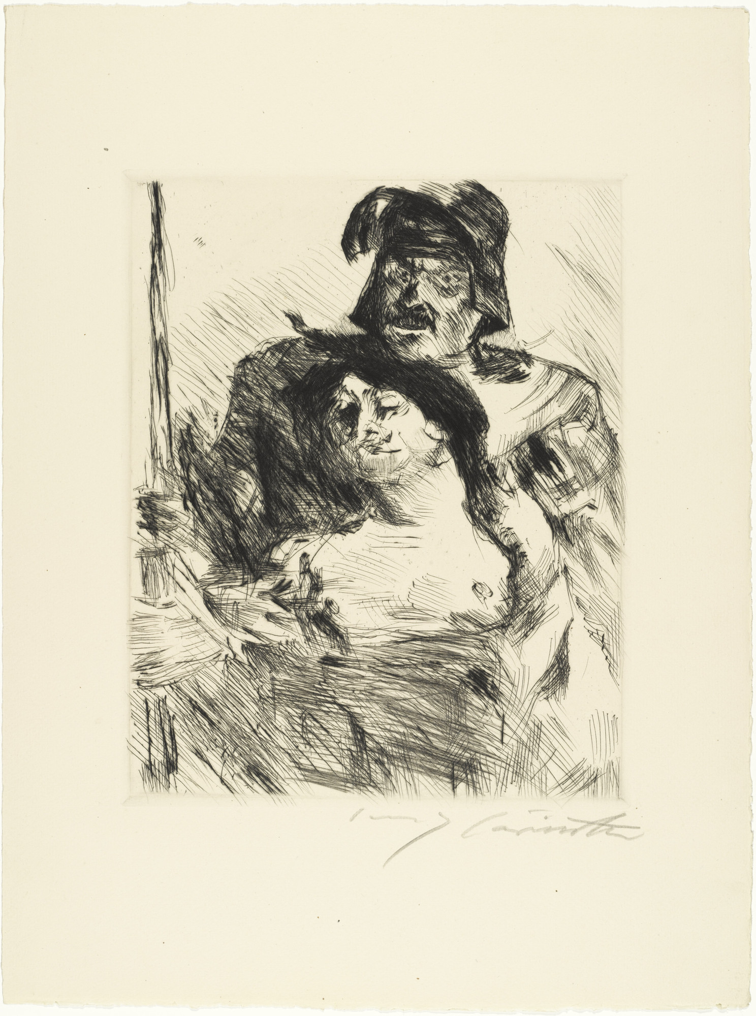 Lovis Corinth. The Victor from Compositions