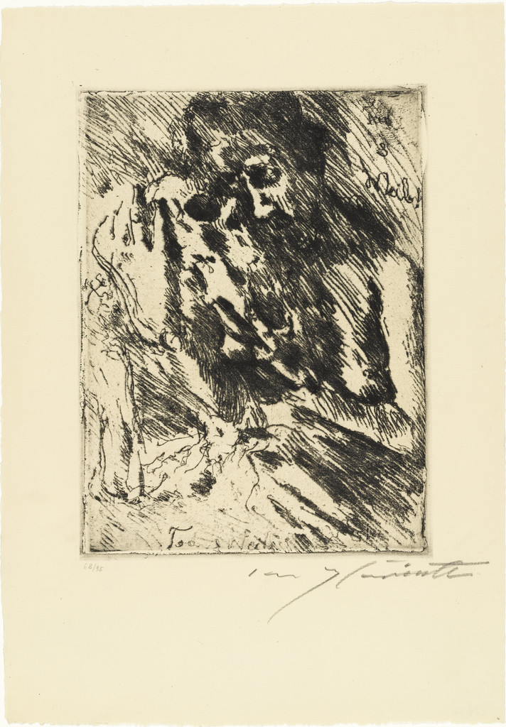 Death and the Woman (Tod und Weib) from Dance of Death (Totentanz)