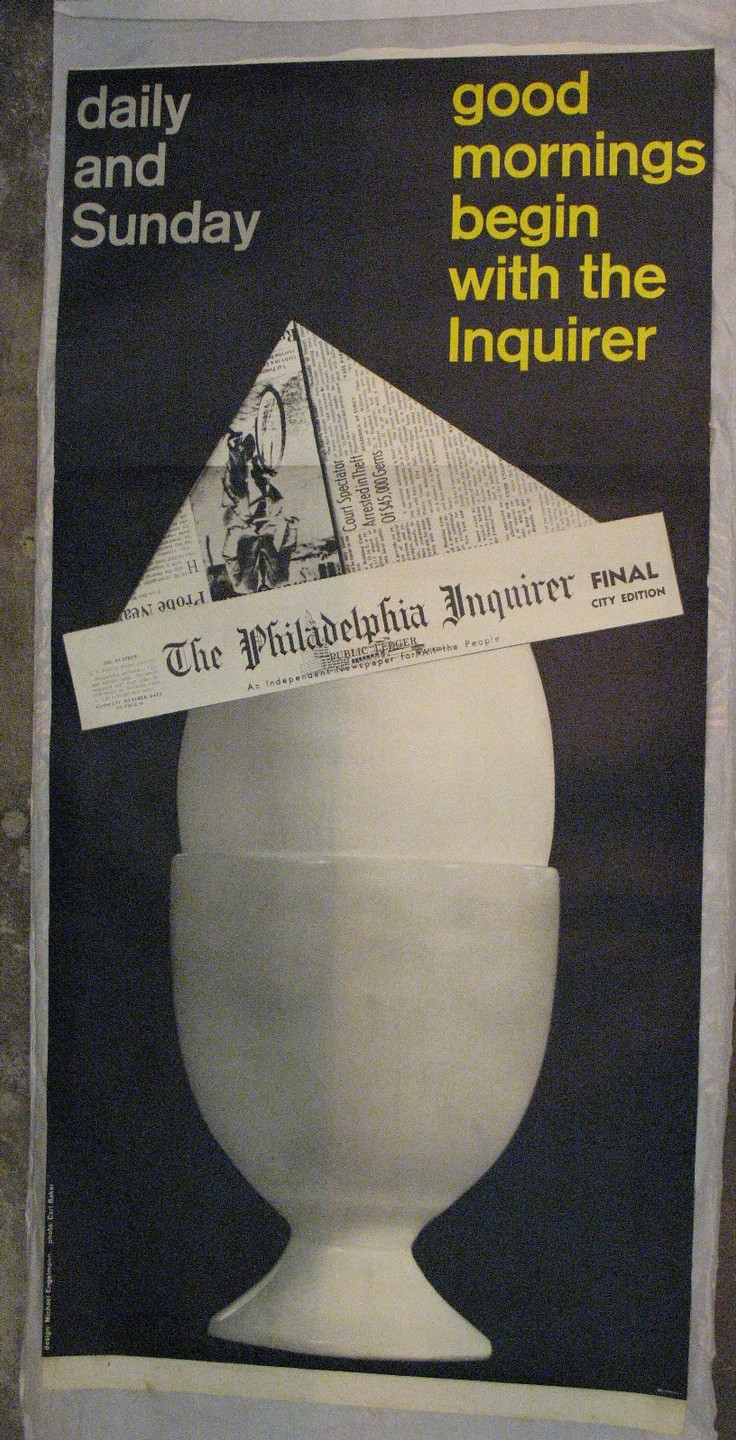 Michael Engelmann, Carl Baker. Good Mornings Begin with the Inquirer. 1958