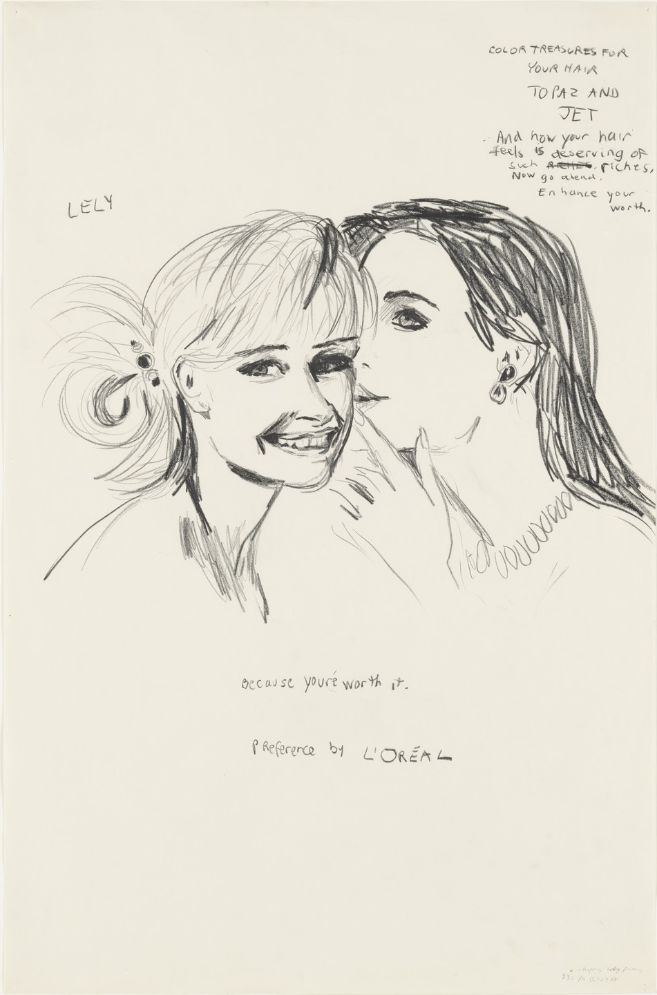Karen Kilimnik. Whispering Lely Painting. 1988