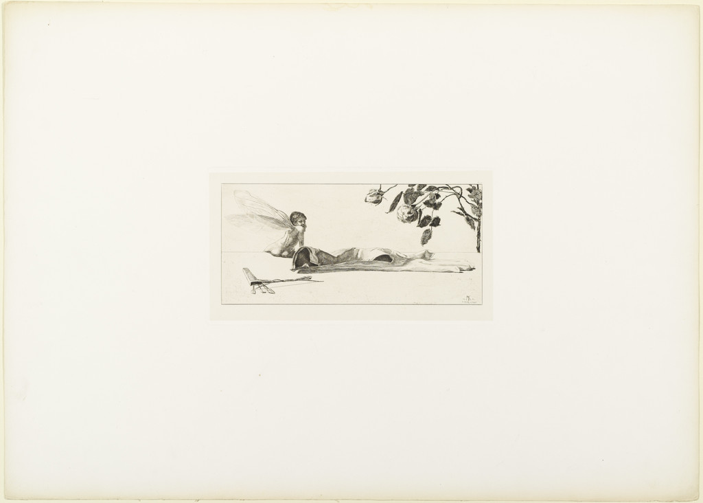 Cupid (Amor) (plate X) from A Glove, Opus VI (Ein Handschuh, Opus VI)