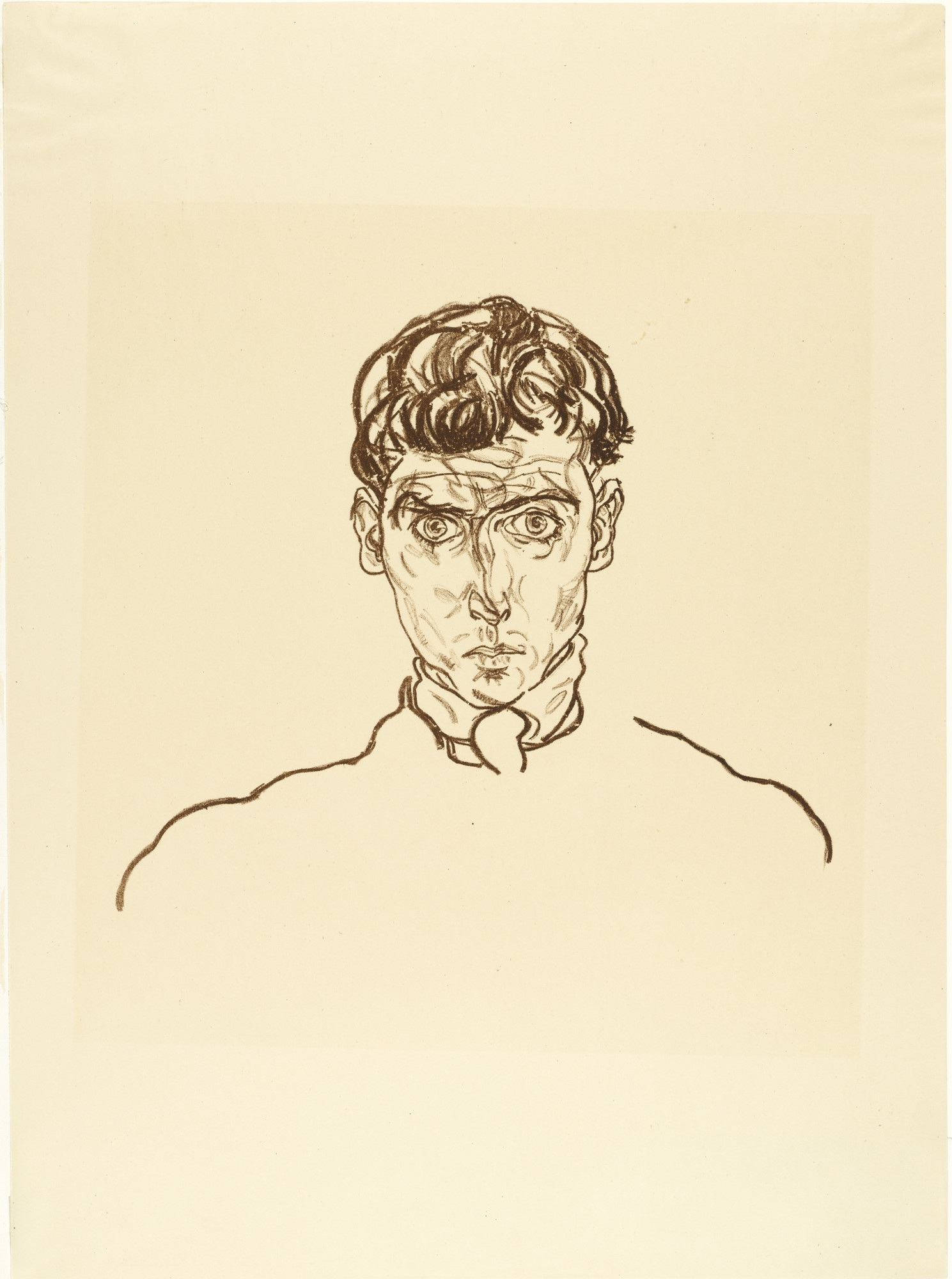 Egon Schiele. Portrait of Paris von Gütersloh (Bildnis Paris