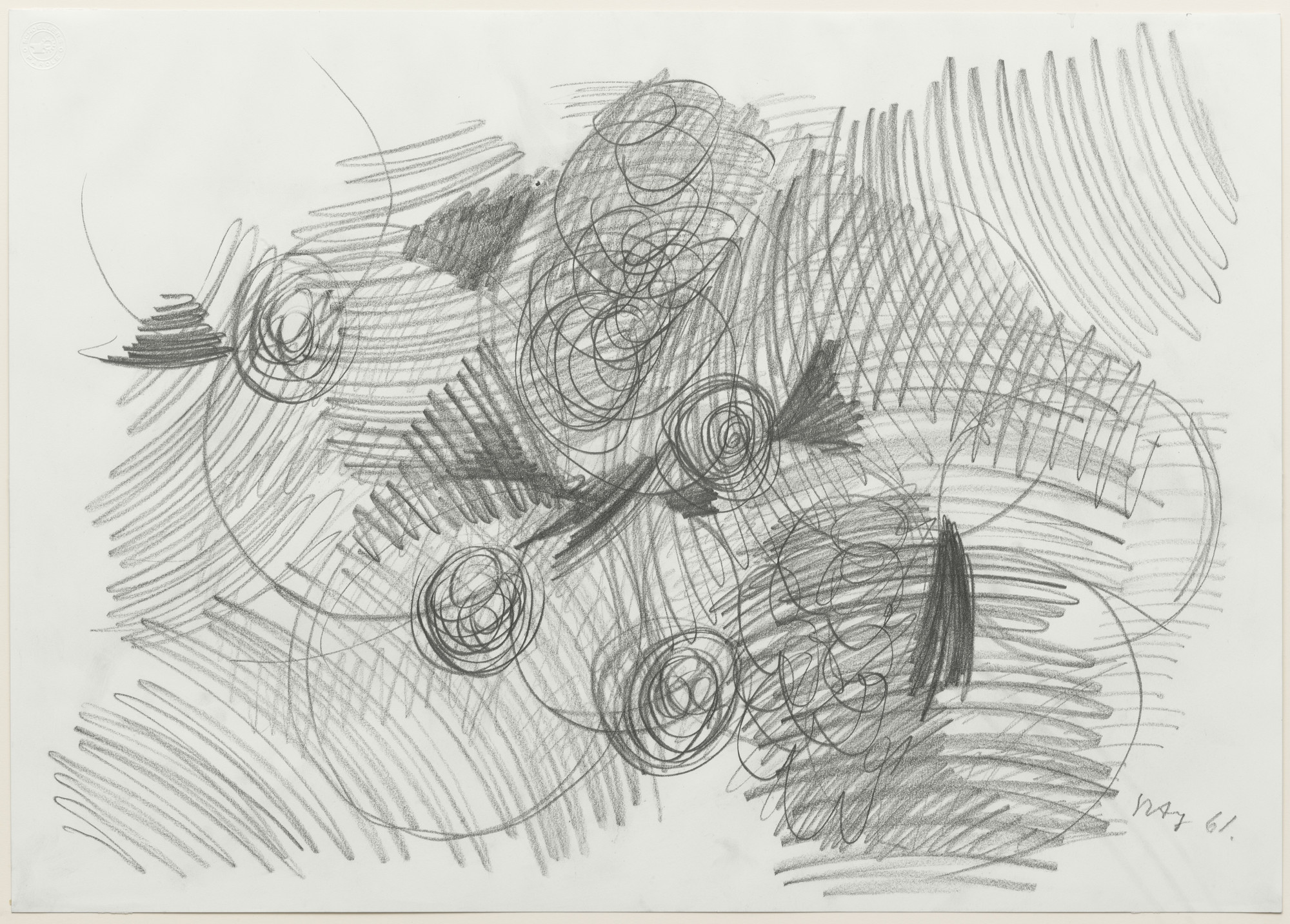 Ernst Wilhelm Nay. Untitled. 1961