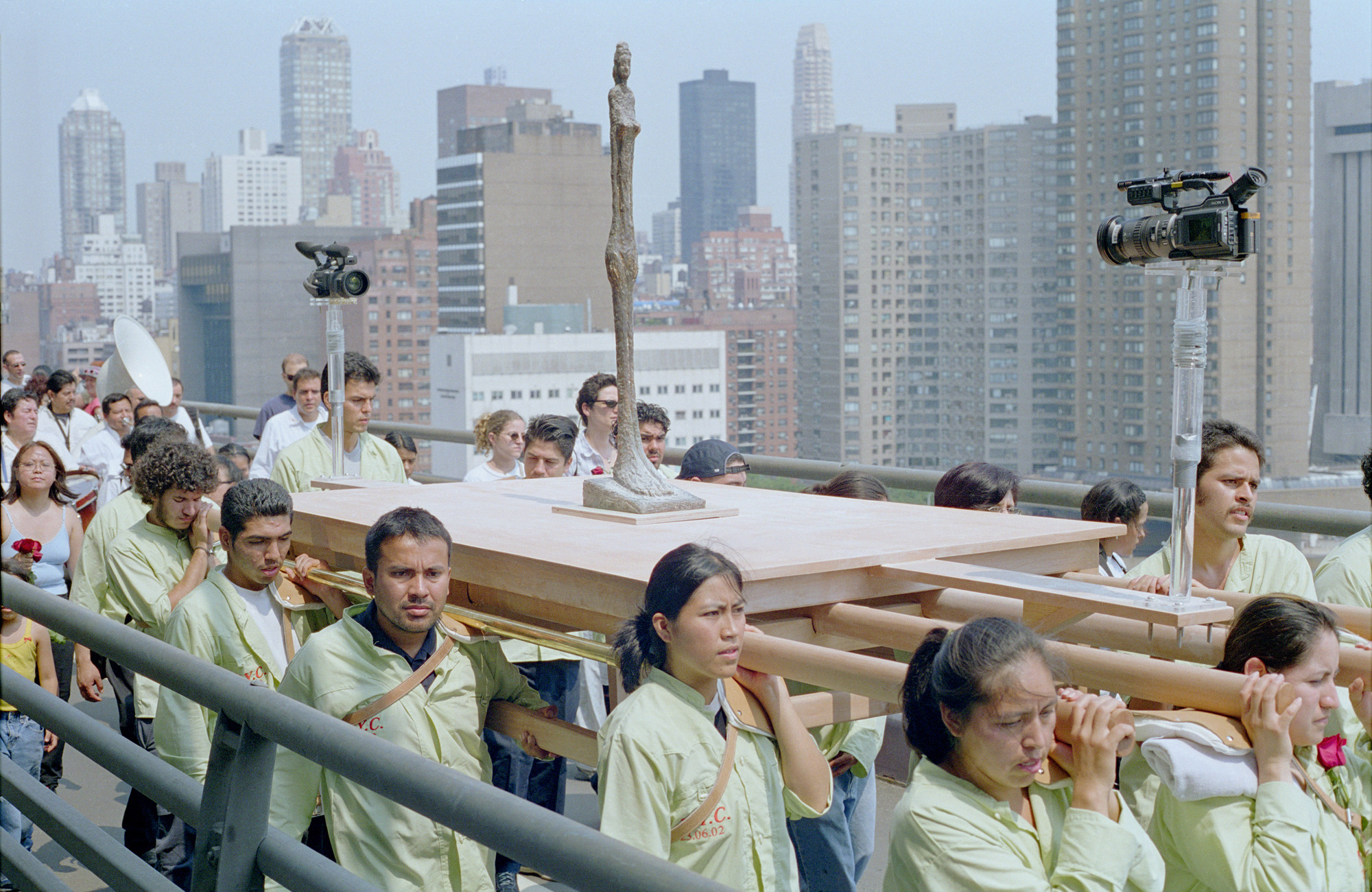 Francis Alÿs. The Modern Procession. 2002