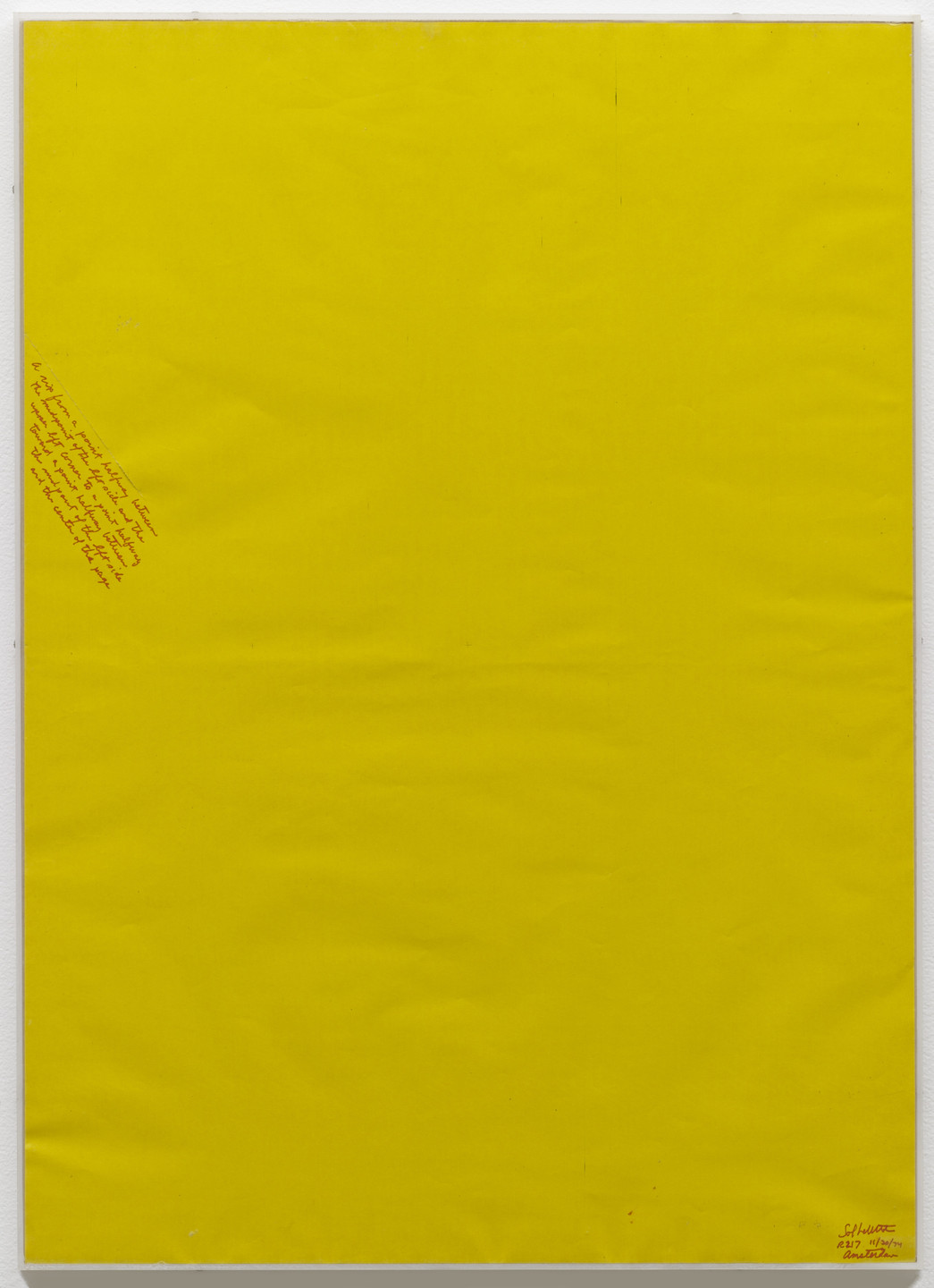 Sol LeWitt. Untitled. 1974
