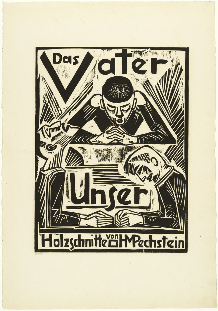 Title Page (Titelblatt) from The Lord's Prayer (Das Vater Unser)