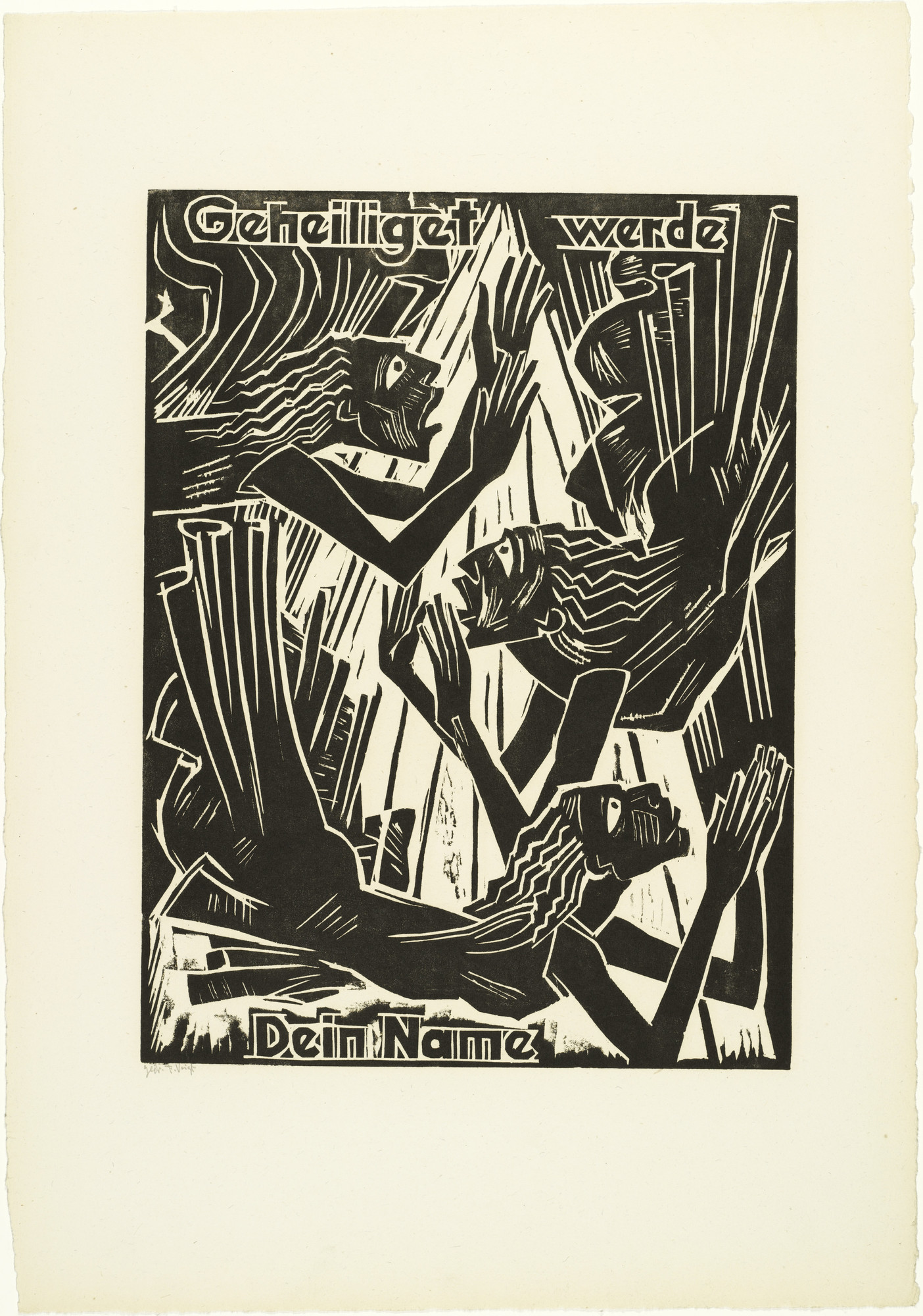 Max Pechstein. Hallowed be / Thy name (Geheiliget werde