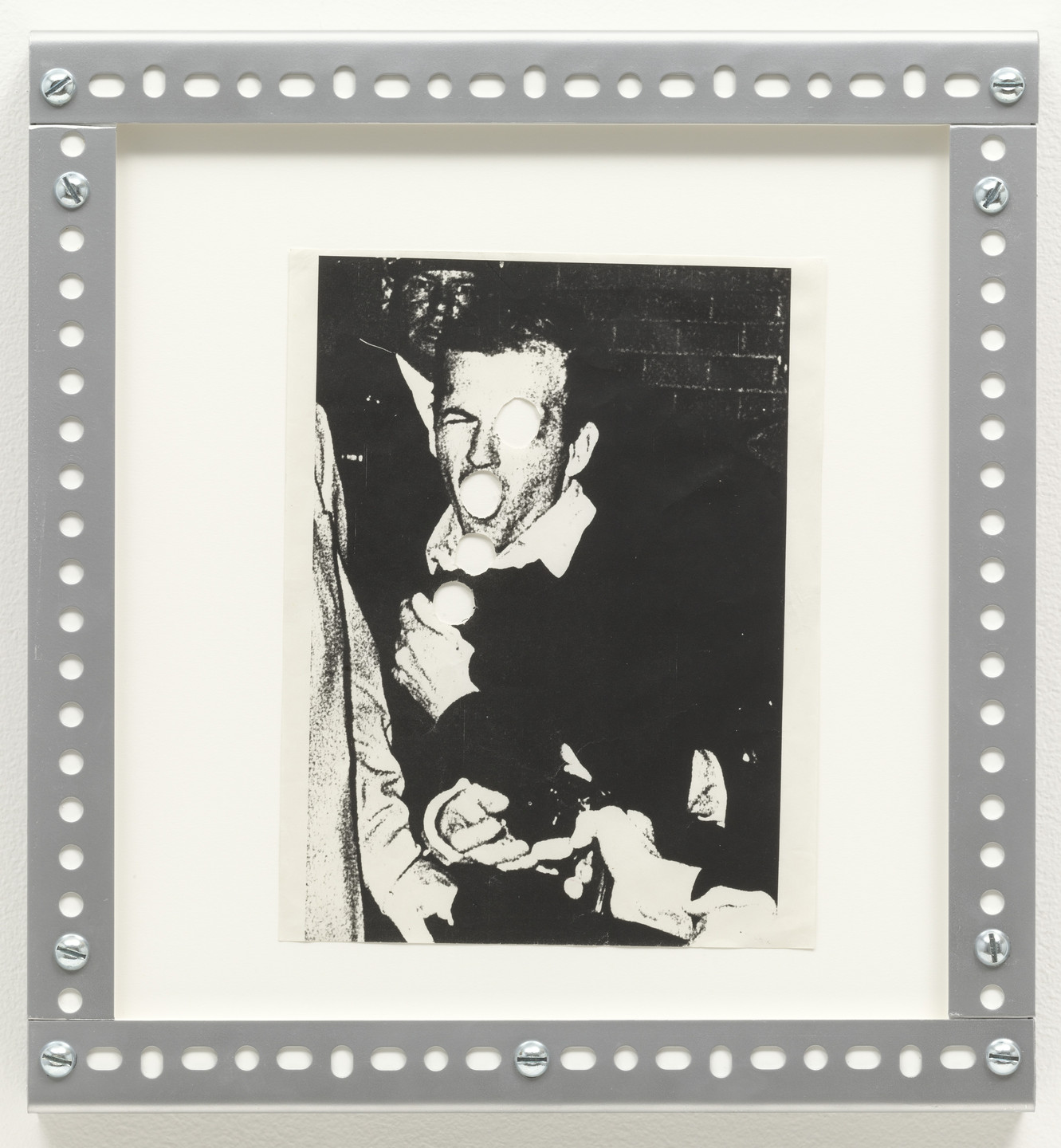 Cady Noland. Untitled Xerox Cut-Out (Study for Oozewald). 1989