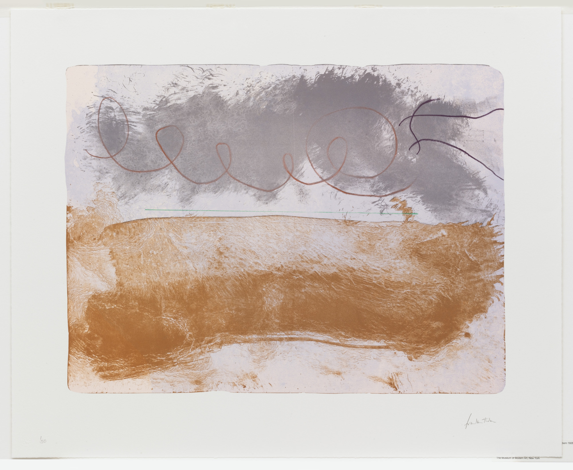 Helen Frankenthaler. Vuillard's Chariot