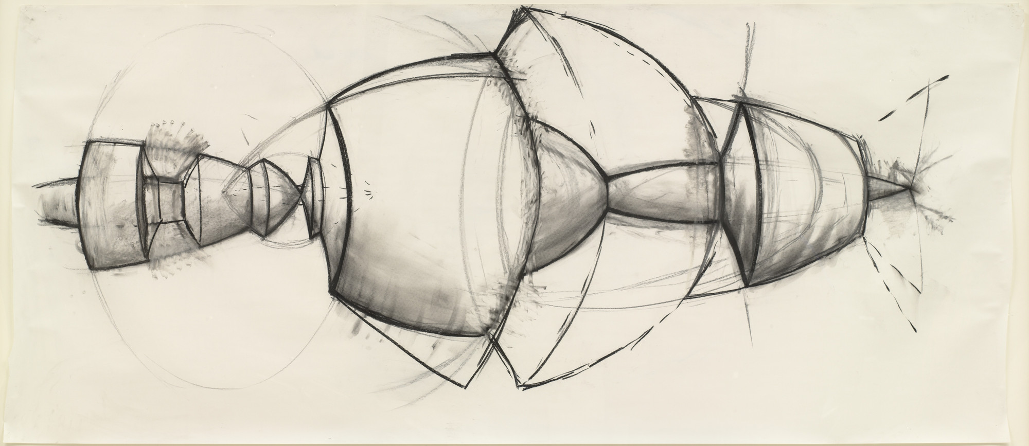 Ricci Albenda. Study for &#39;Panoramic Portal to Another Dimension&#39;. (2004)