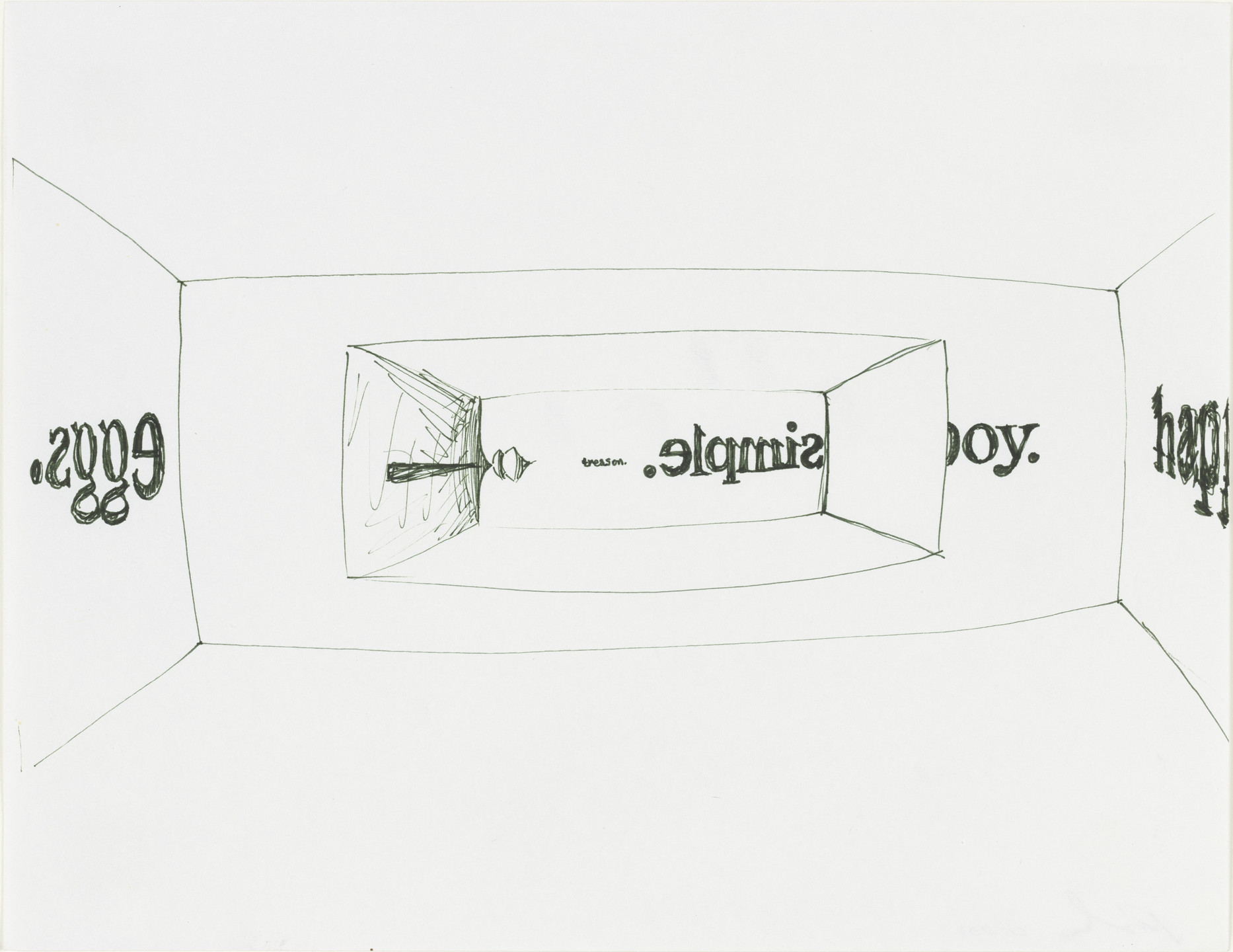 Ricci Albenda. Untitled (Booth Study). 2001